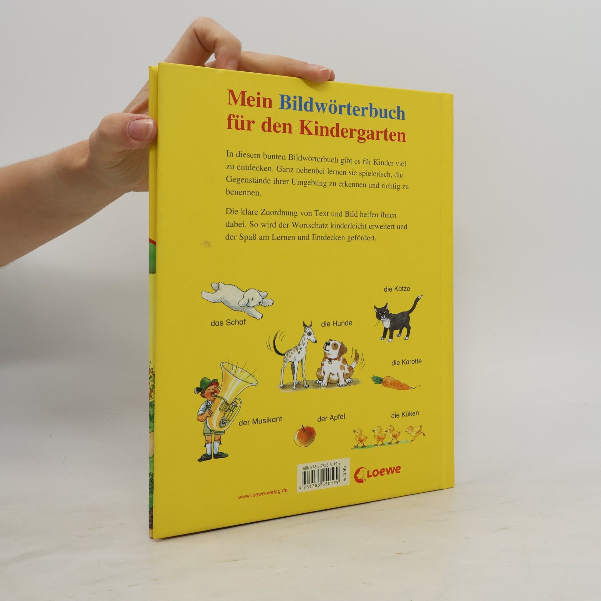 Angela Weinhold Mein Bildwörterbuch für den Kindergarten