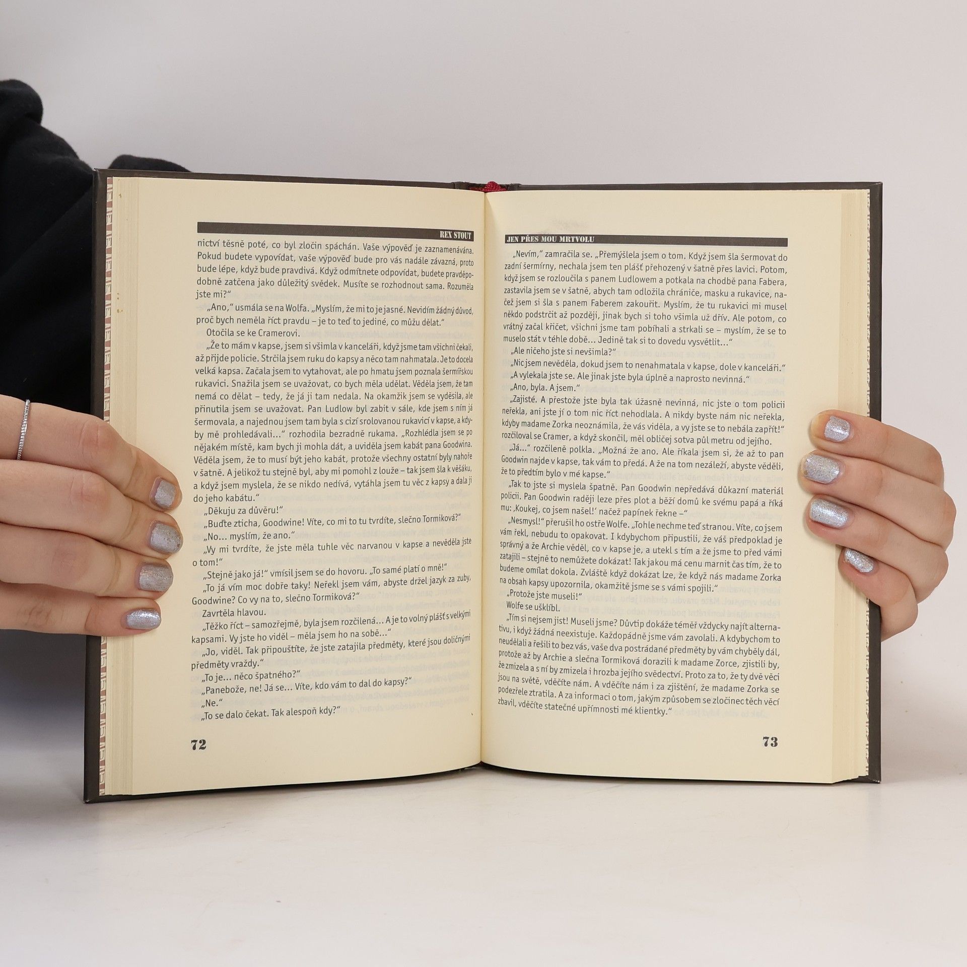 Rex Stout Jen přes mou mrtvolu