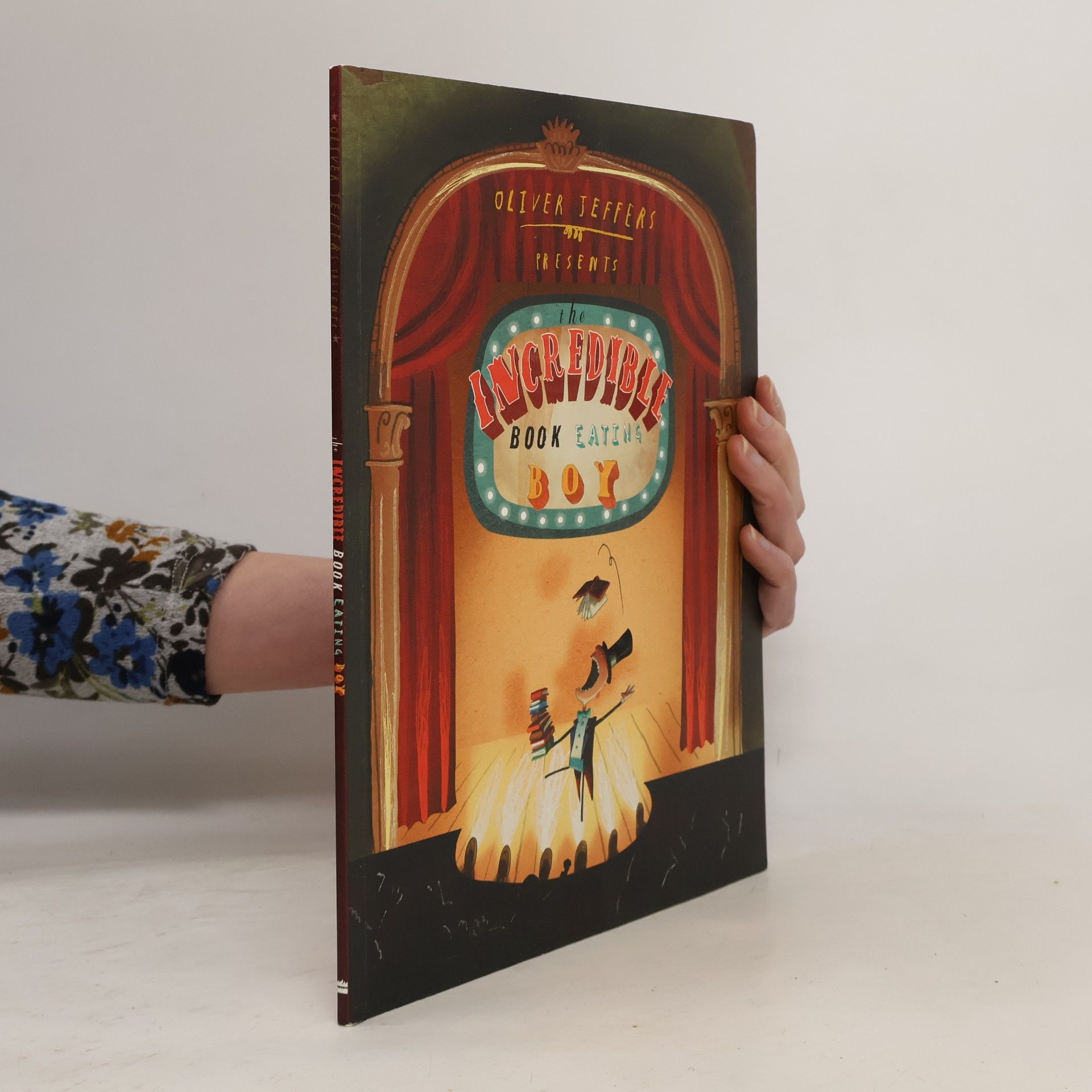 Oliver Jeffers The Incredible Book Eating Boy