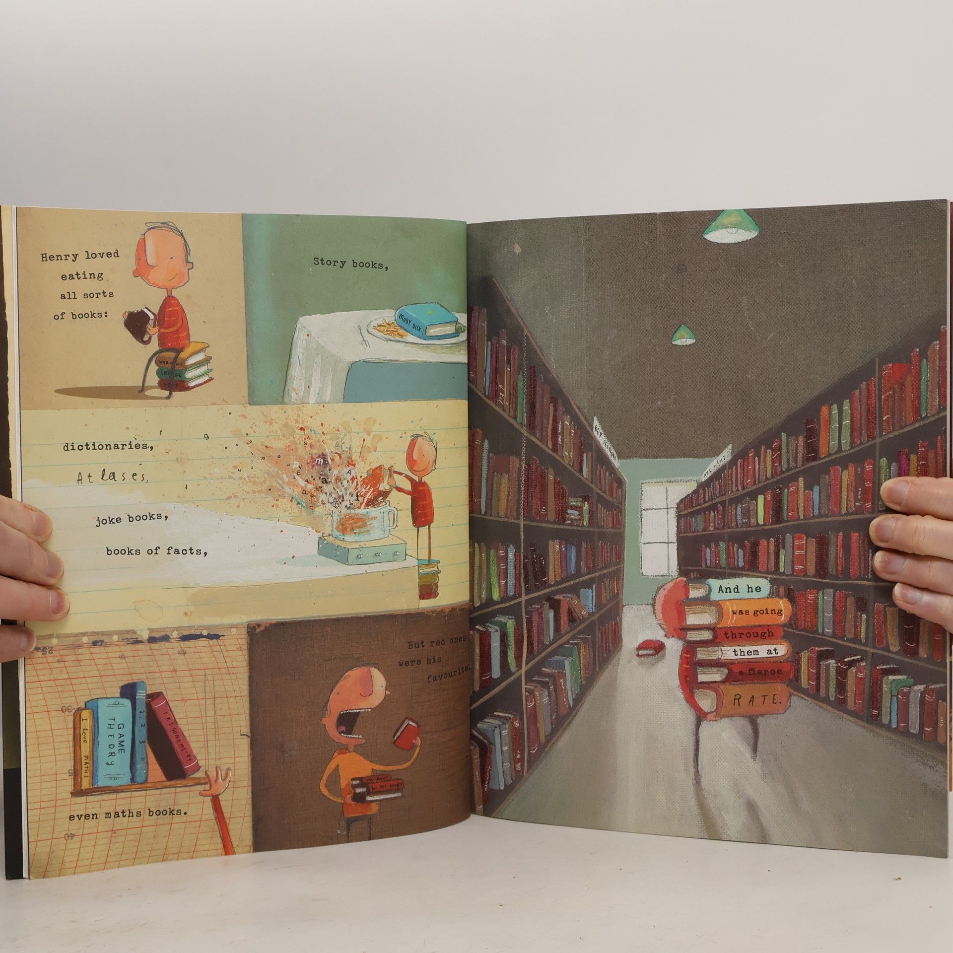 Oliver Jeffers The Incredible Book Eating Boy