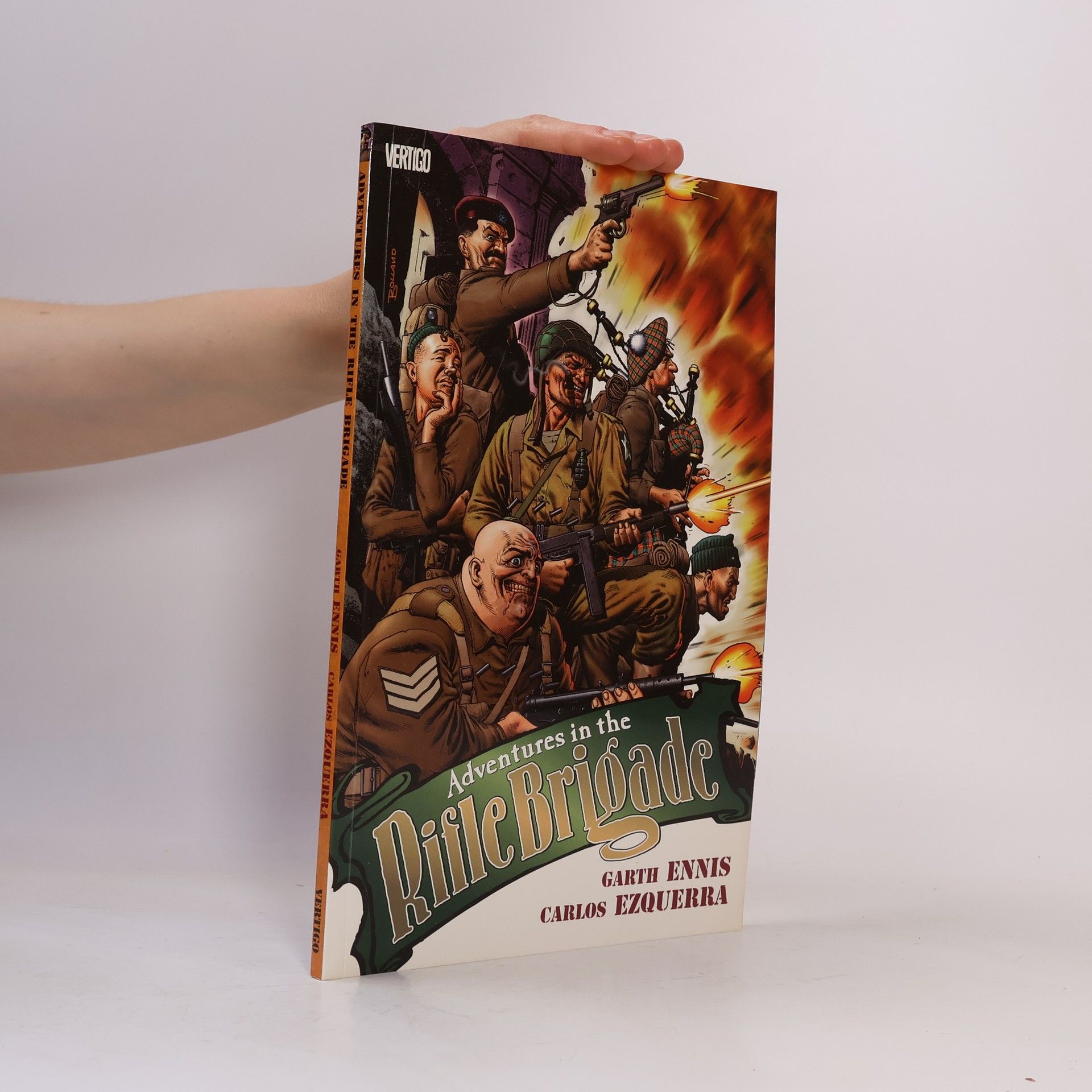 Carlos Ezquerra Adventures In The Rifle Brigade