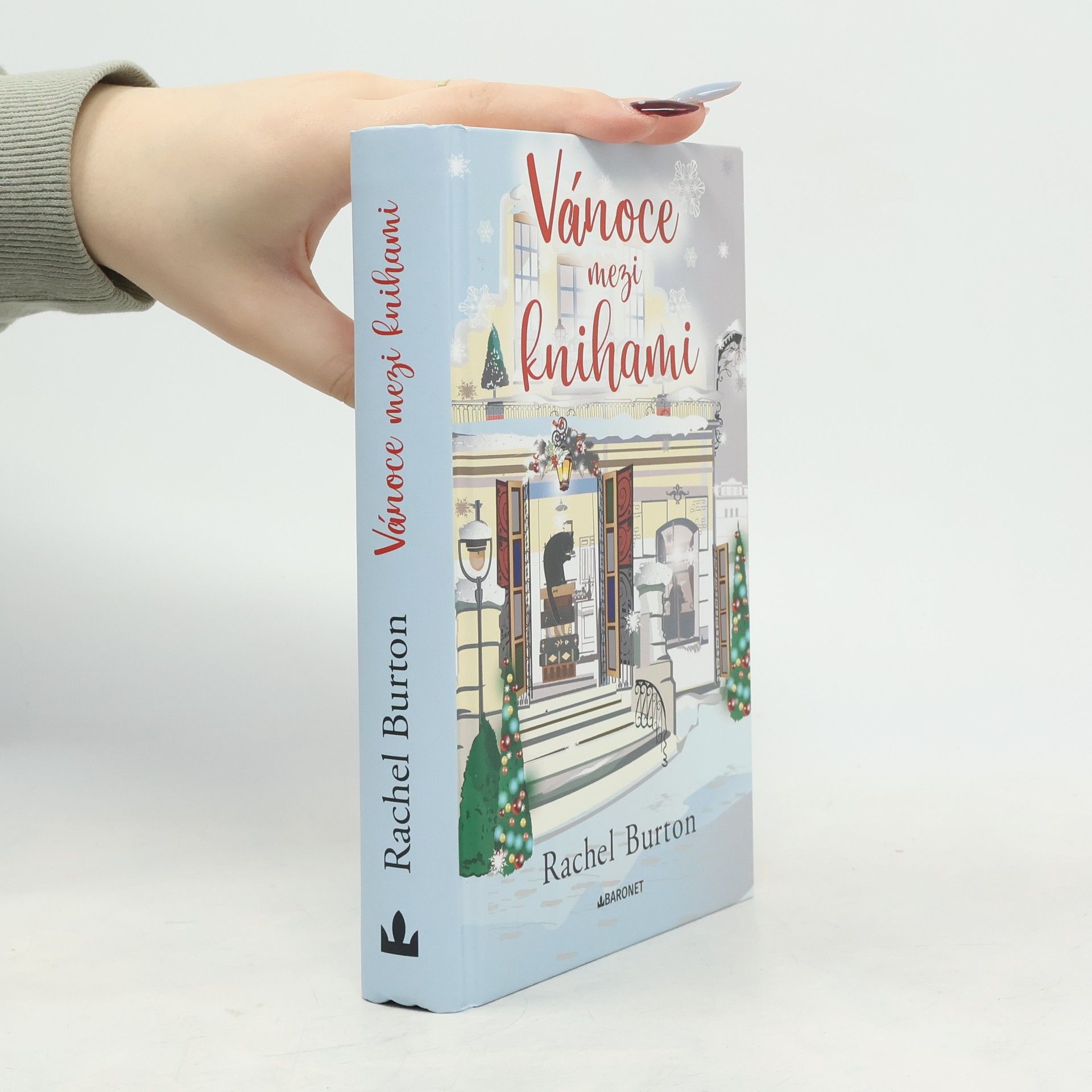 Rachel Burton Vánoce mezi knihami