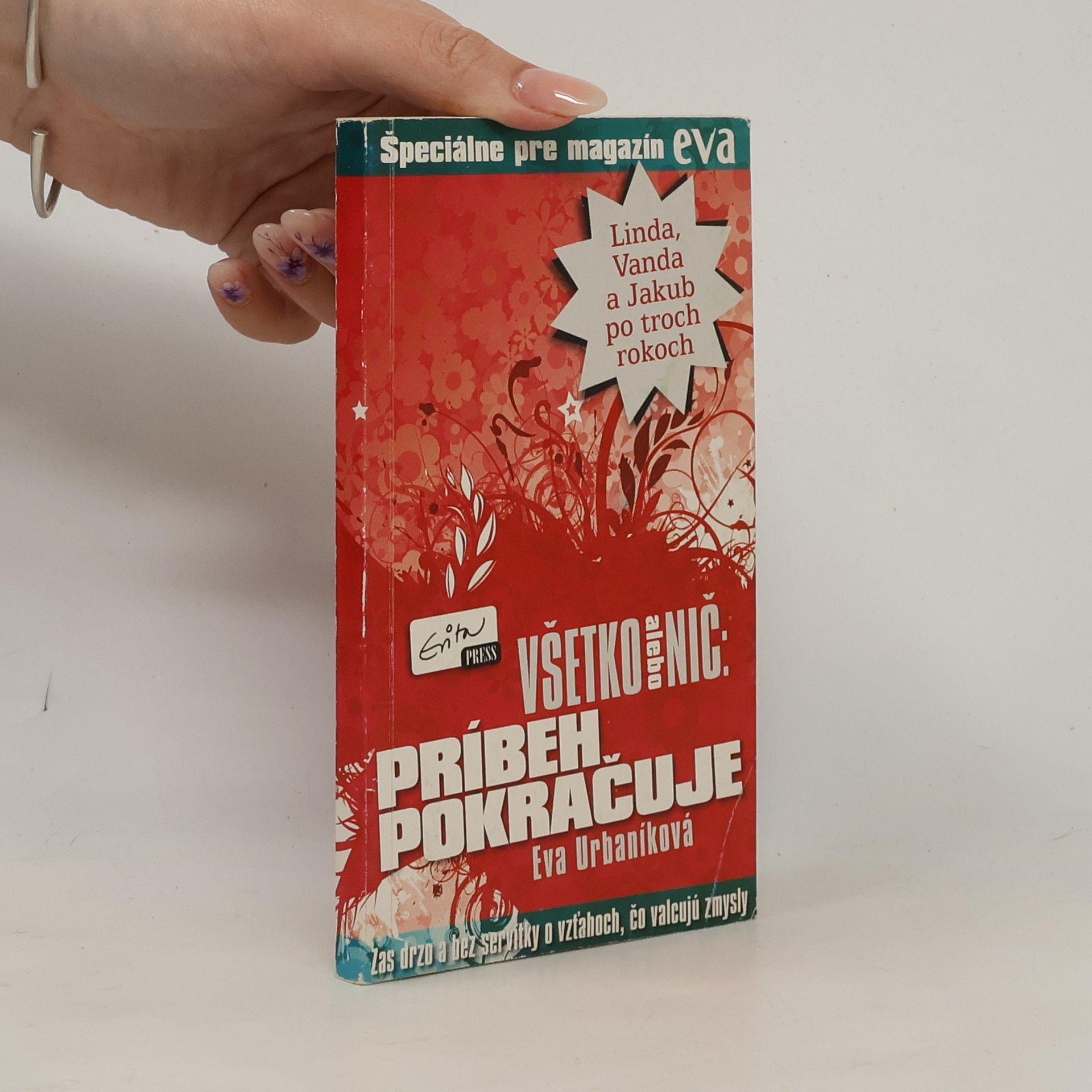 Eva Urbaníková Všetko alebo nič : príbeh pokračuje