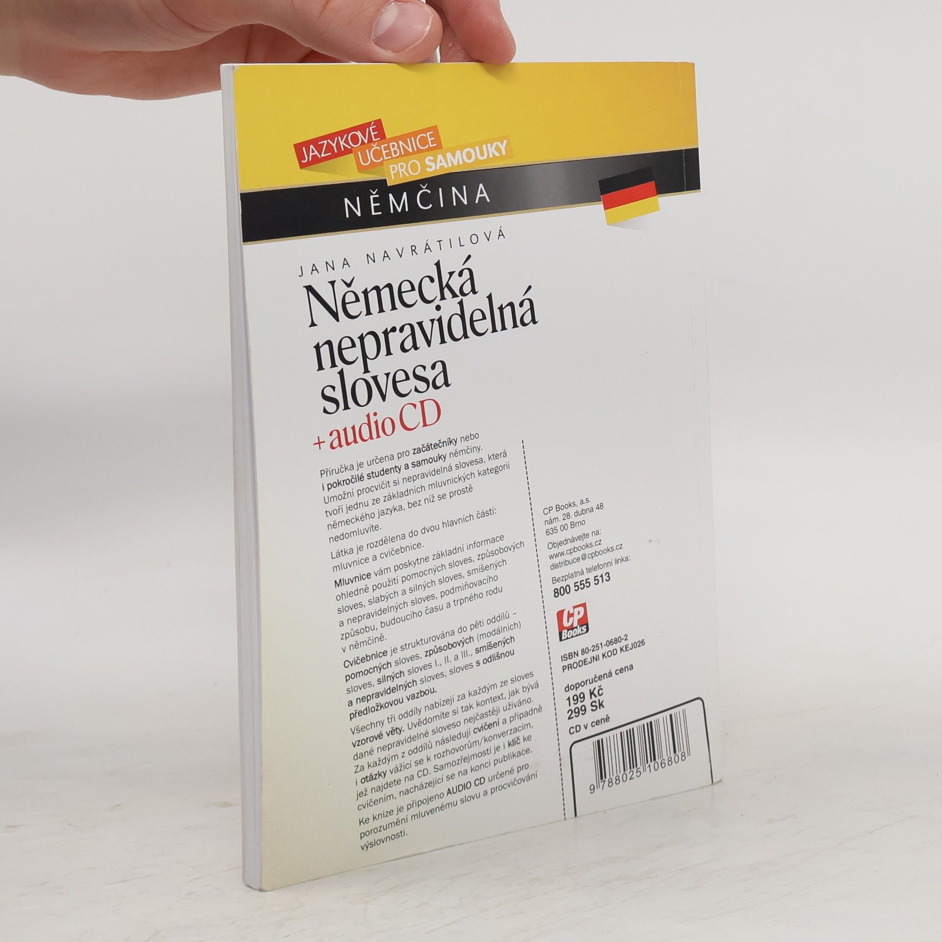 Jana Navrátilová Německá nepravidelná slovesa