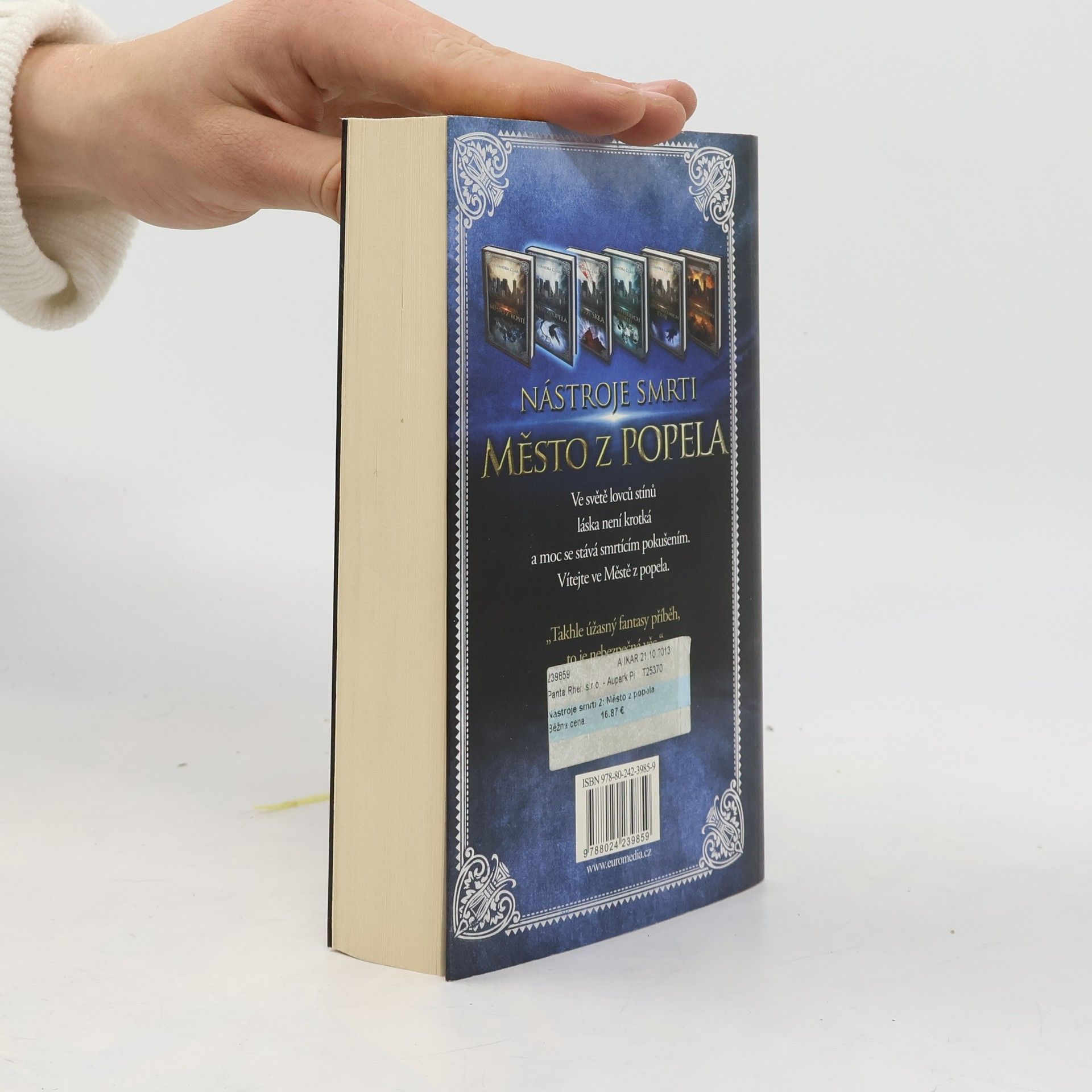 Cassandra Clare Nástroje smrti 2: Město z popela