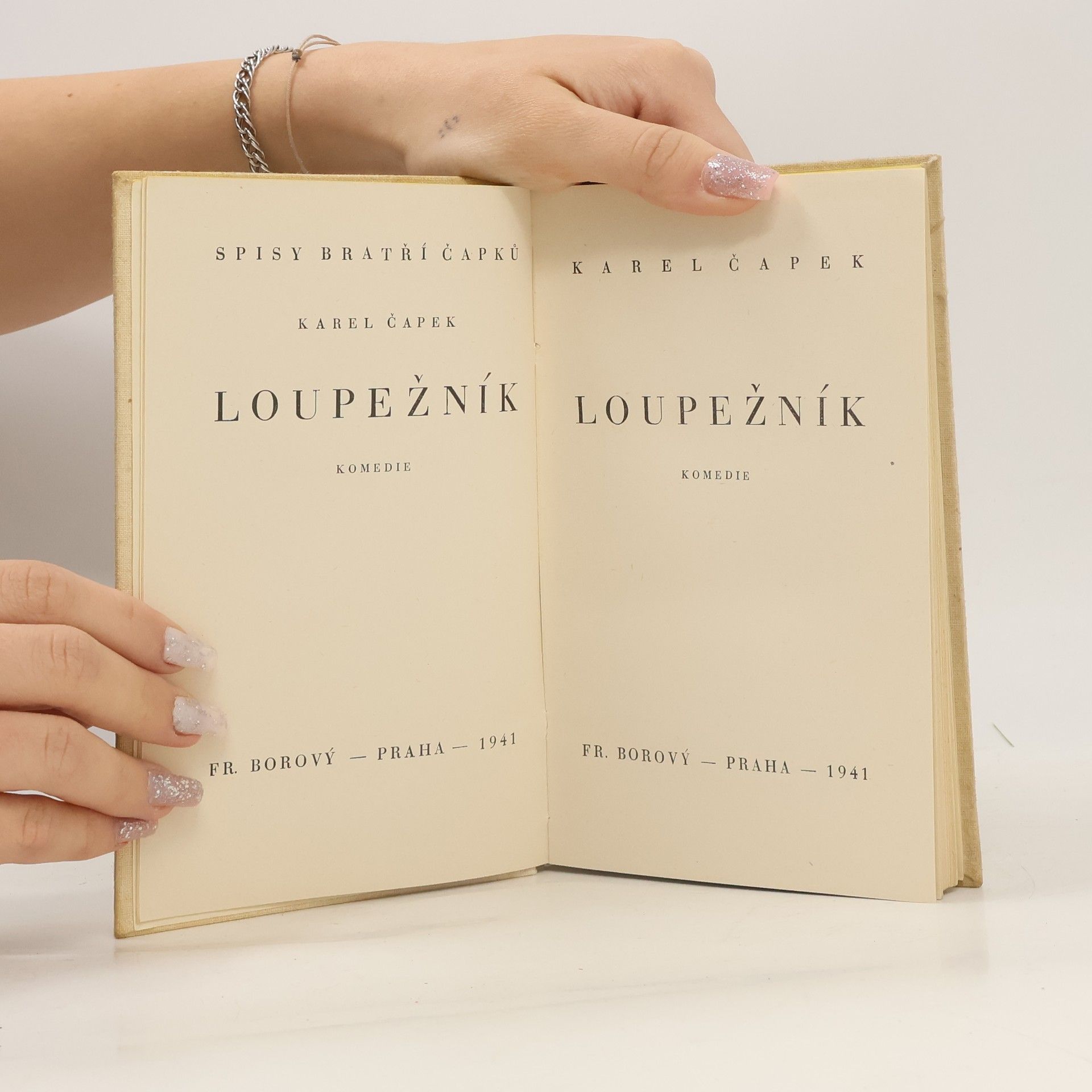 Karel Čapek Loupežník