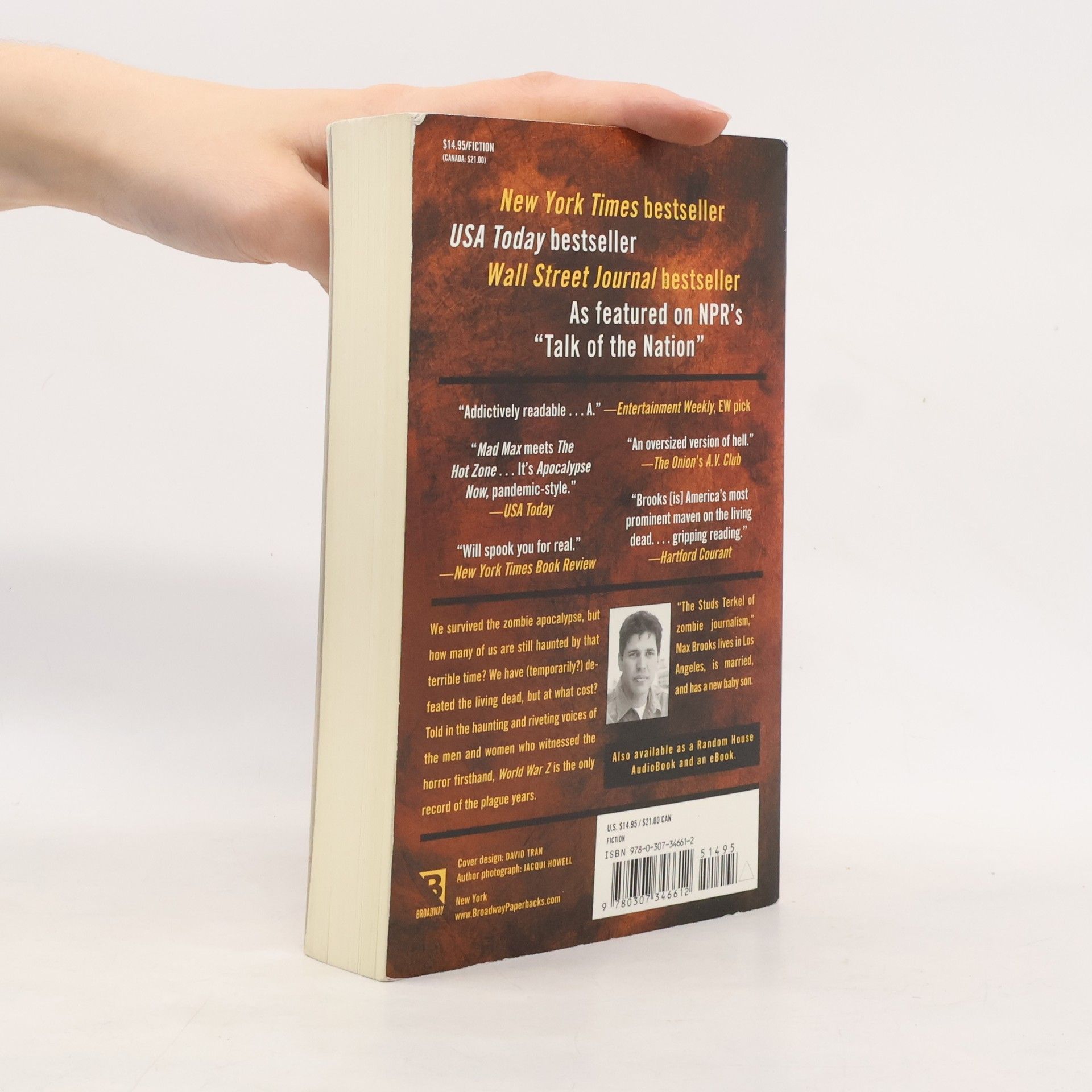 Max Brooks World War Z: An Oral History of the Zombie War