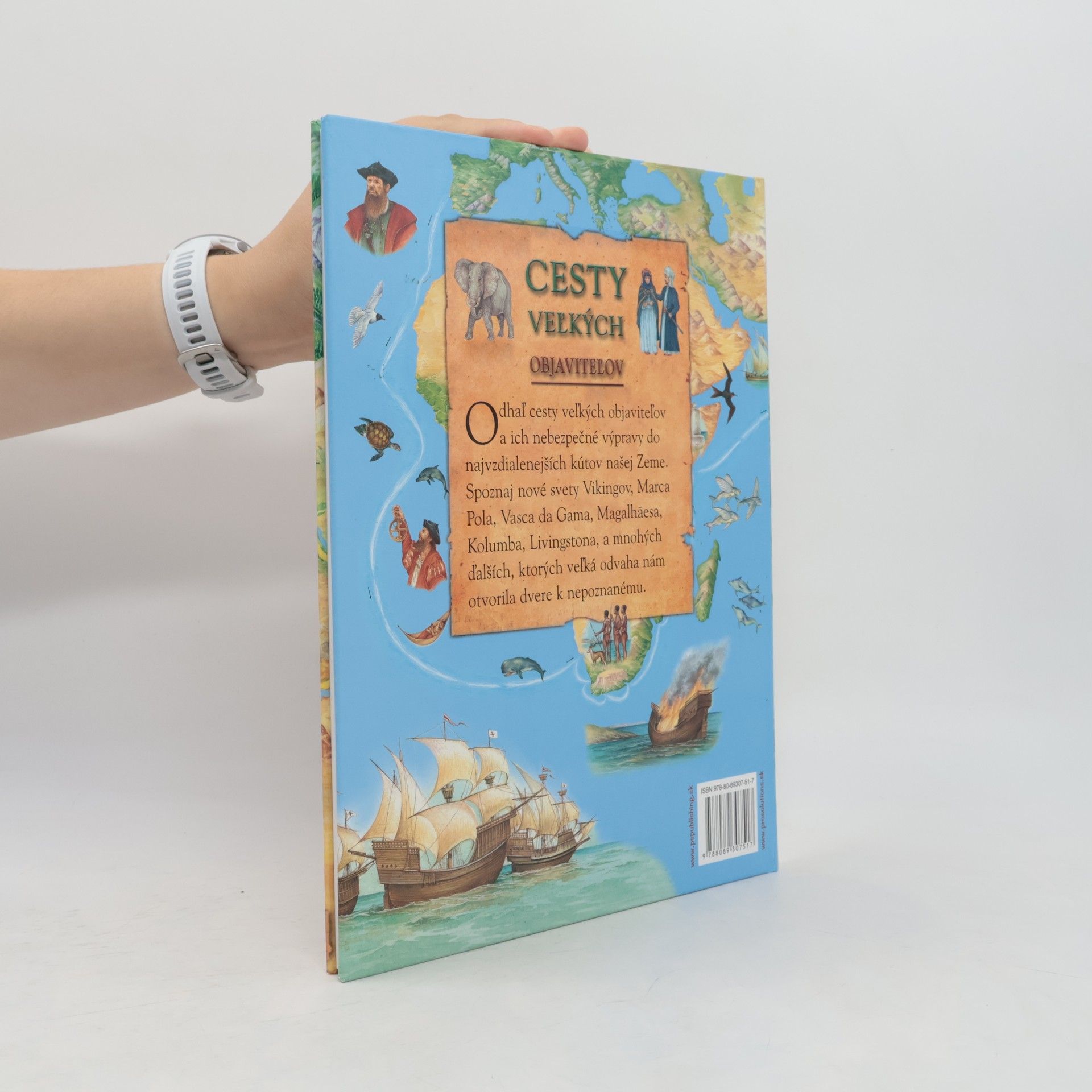 Collectif d'auteurs Cesty veľkých objaviteľov