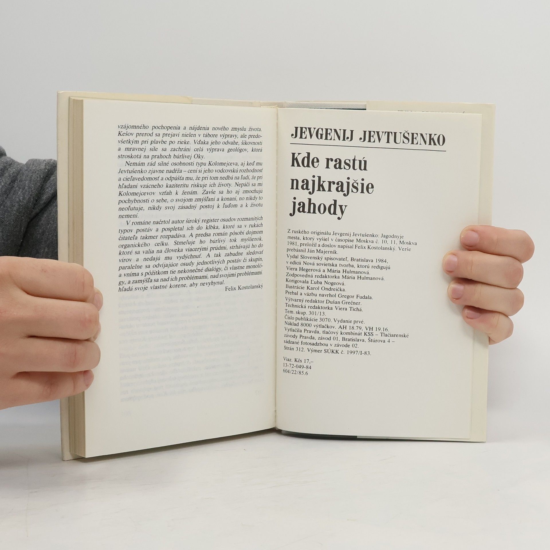 Jevgenij Alexandrovič Jevtušenko Kde rastú najkrajšie jahody