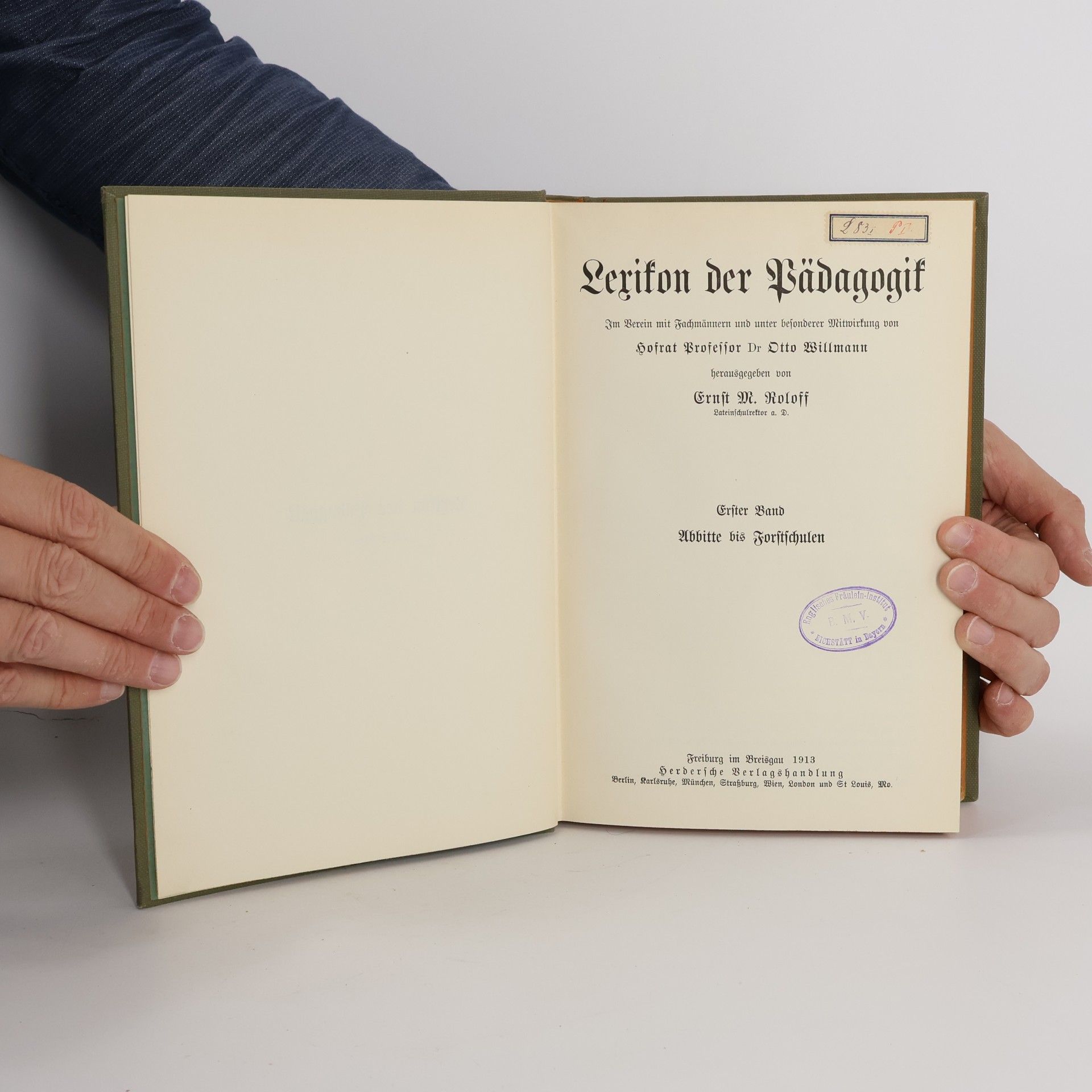 Kolektiv autorů Lexikon der Pädagogik 1
