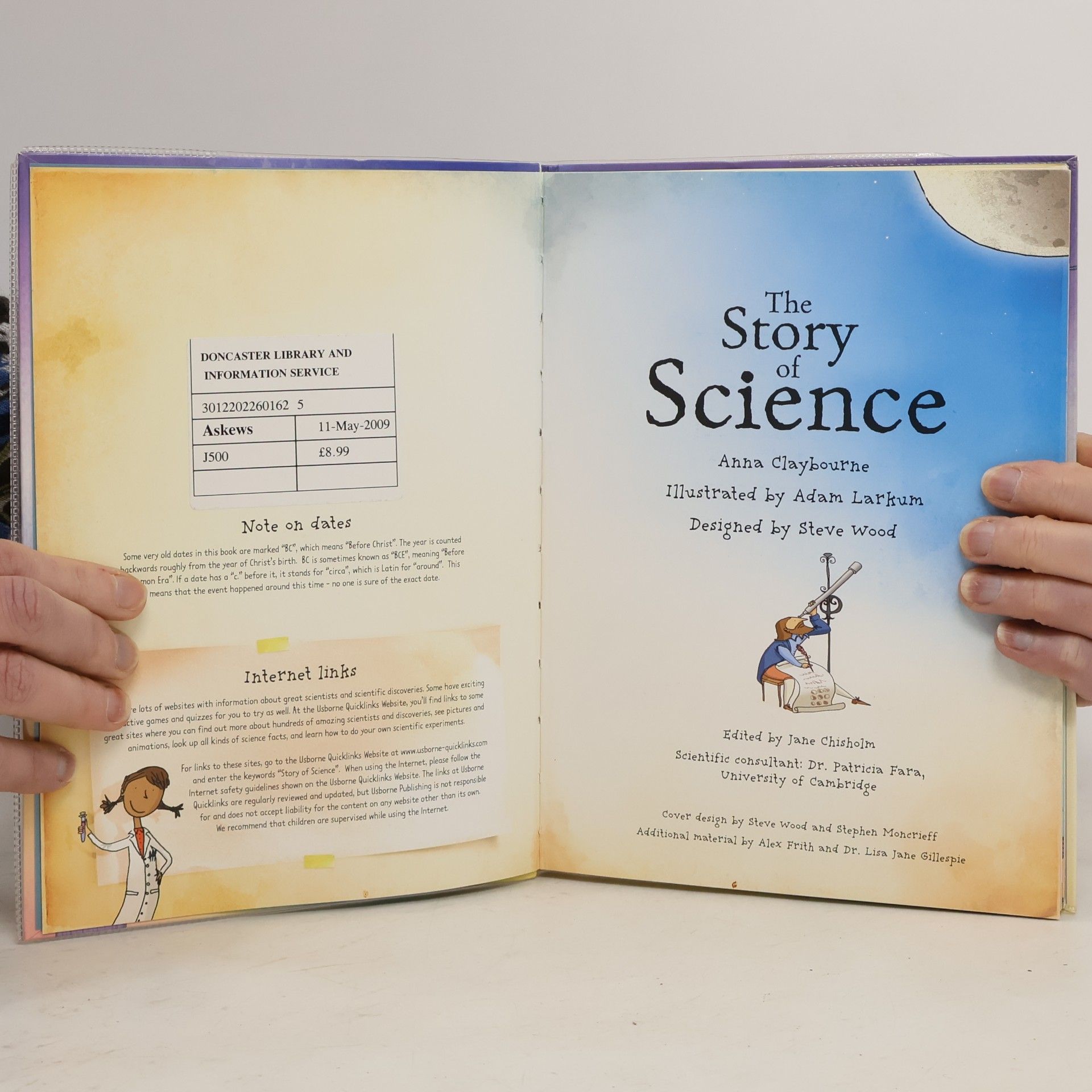 Anna Claybourne The Story of Science