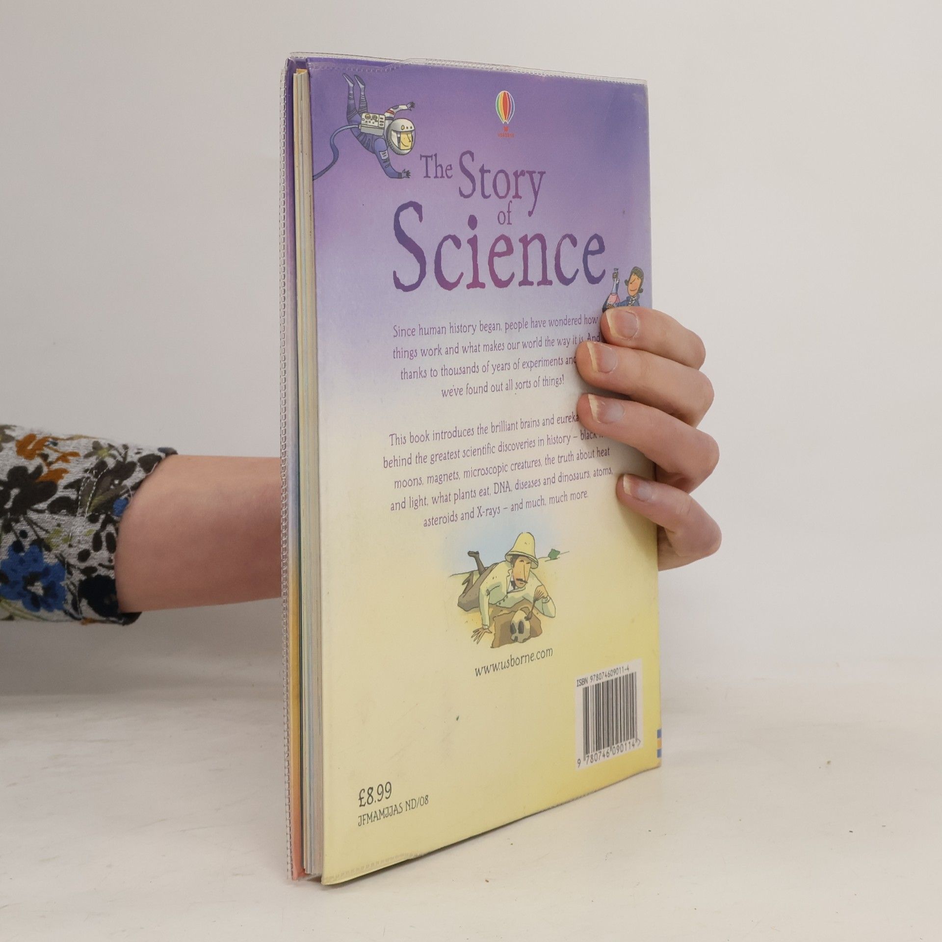 Anna Claybourne The Story of Science