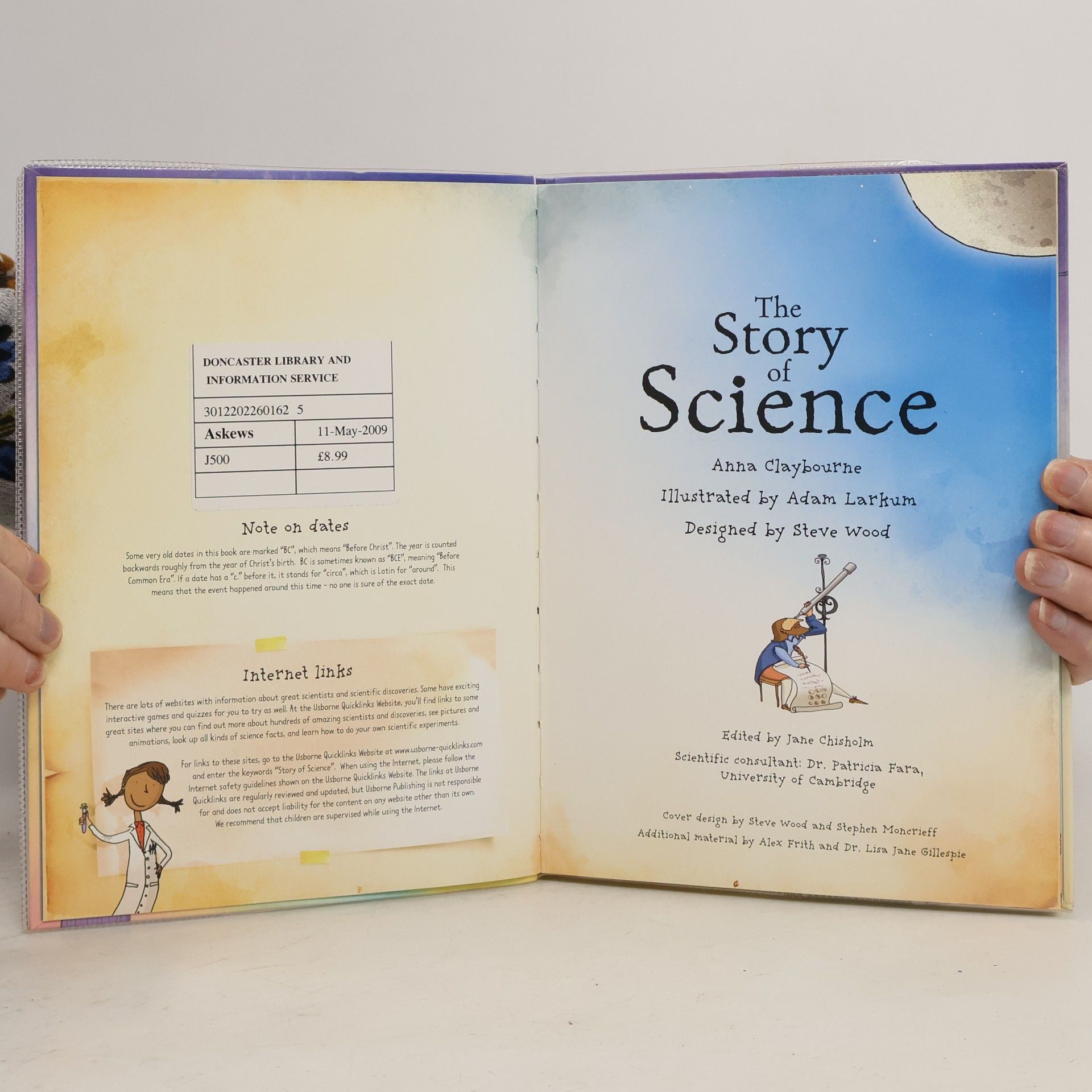 Anna Claybourne The Story of Science