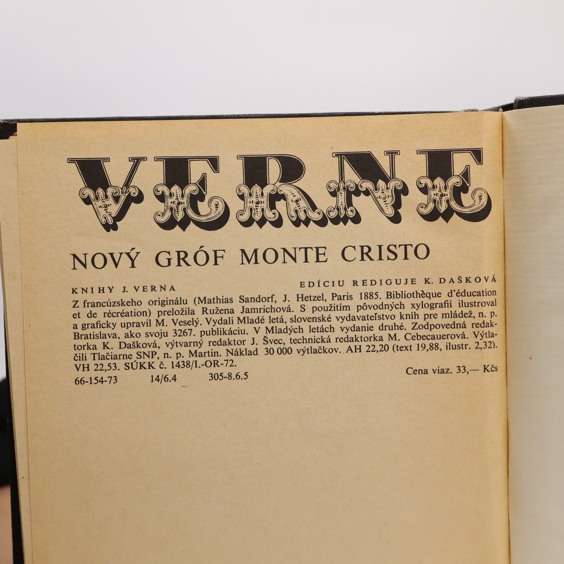 Jules Verne Nový gróf Monte Christo