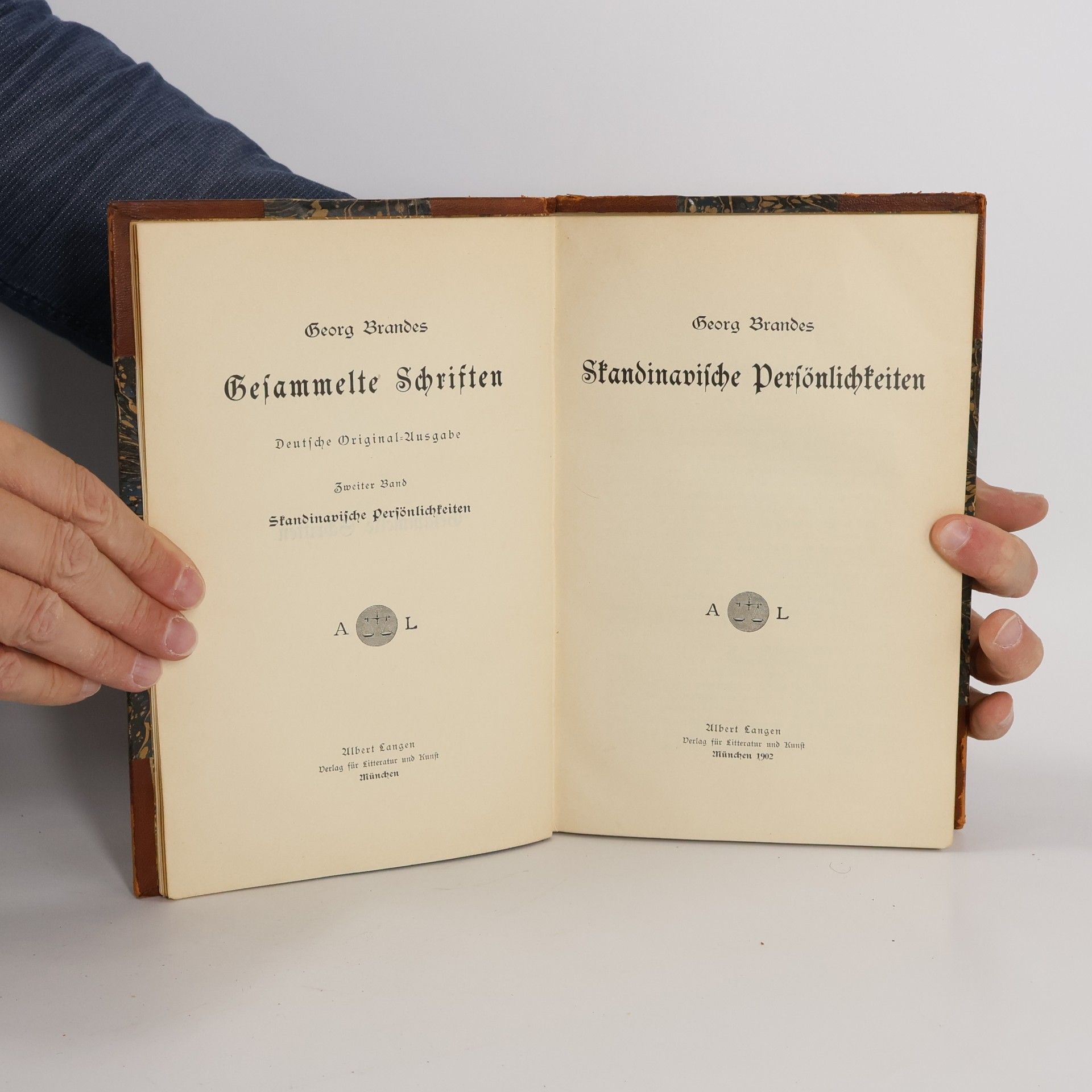 Georg Brandes Gesammelte Schriften. Skandinavische Persönlichkeiten