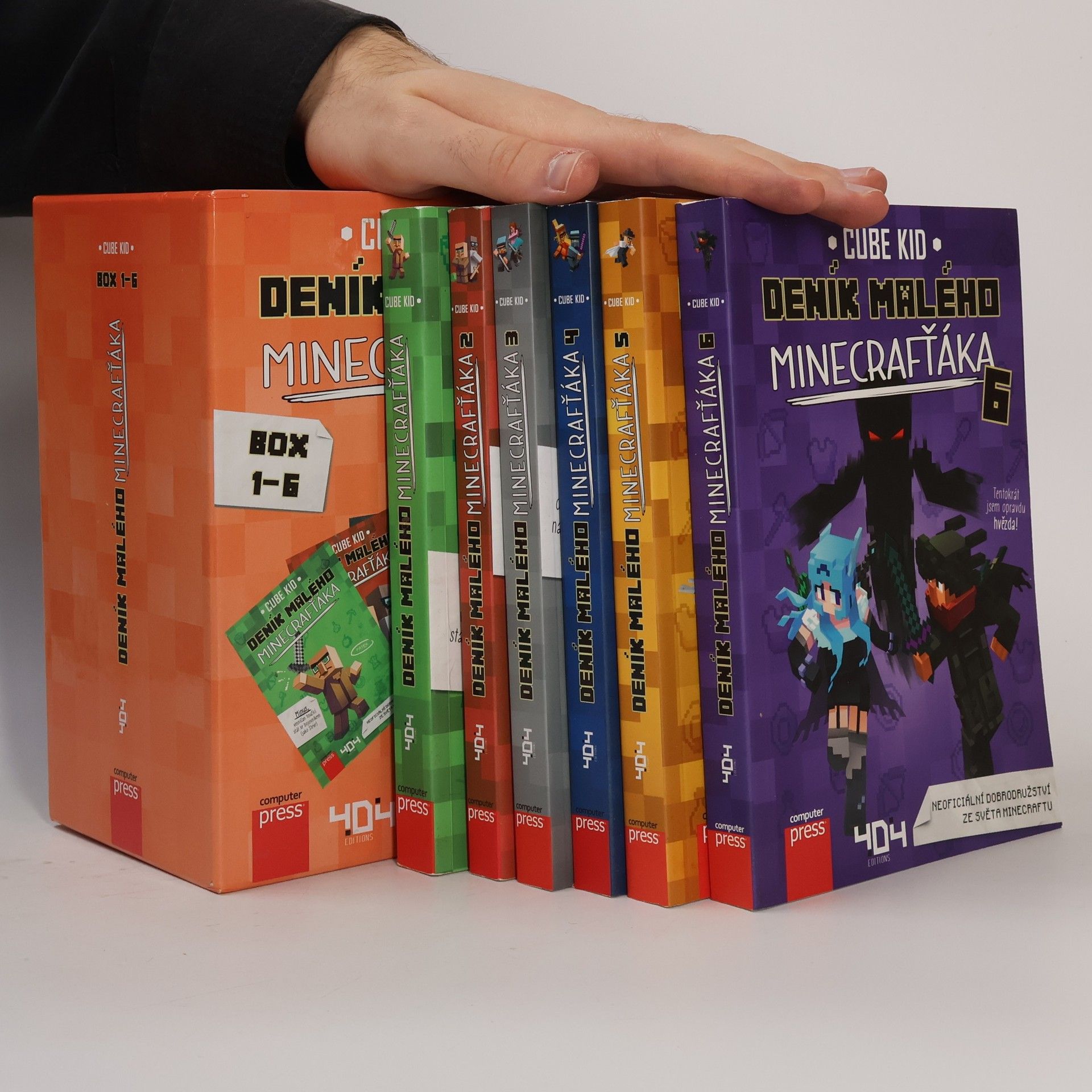 Cube Kid Deník malého Minecrafťáka BOX 1-6
