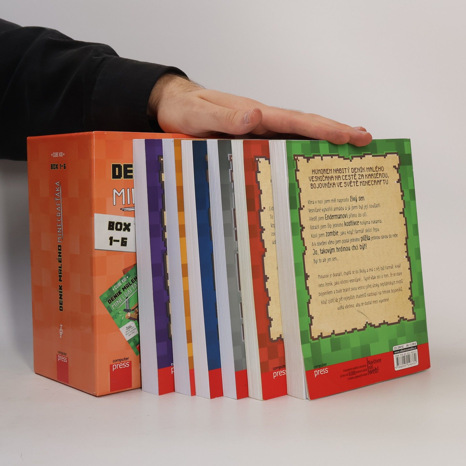 Cube Kid Deník malého Minecrafťáka BOX 1-6
