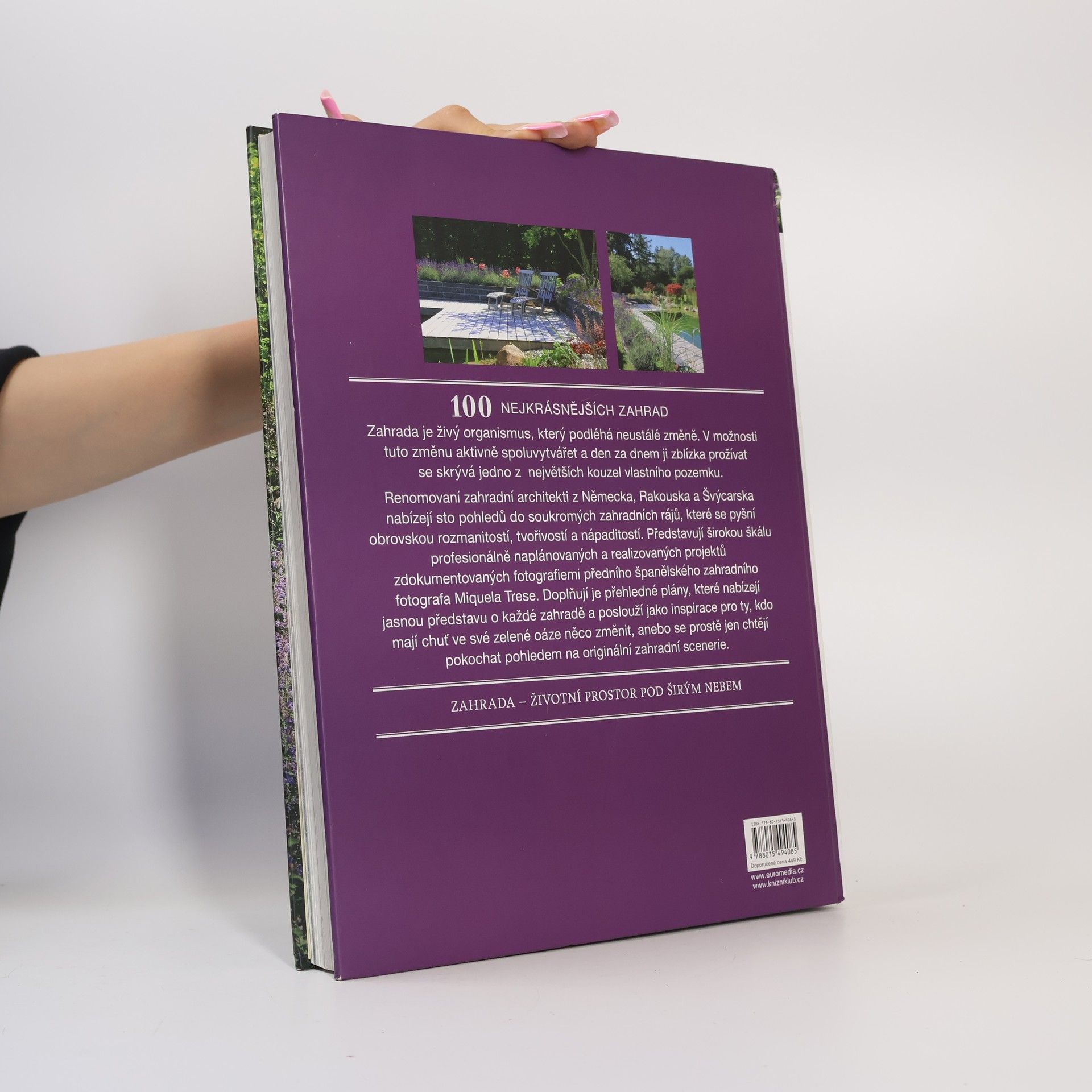 Various authors 100 nejkrásnějších zahradních projektů