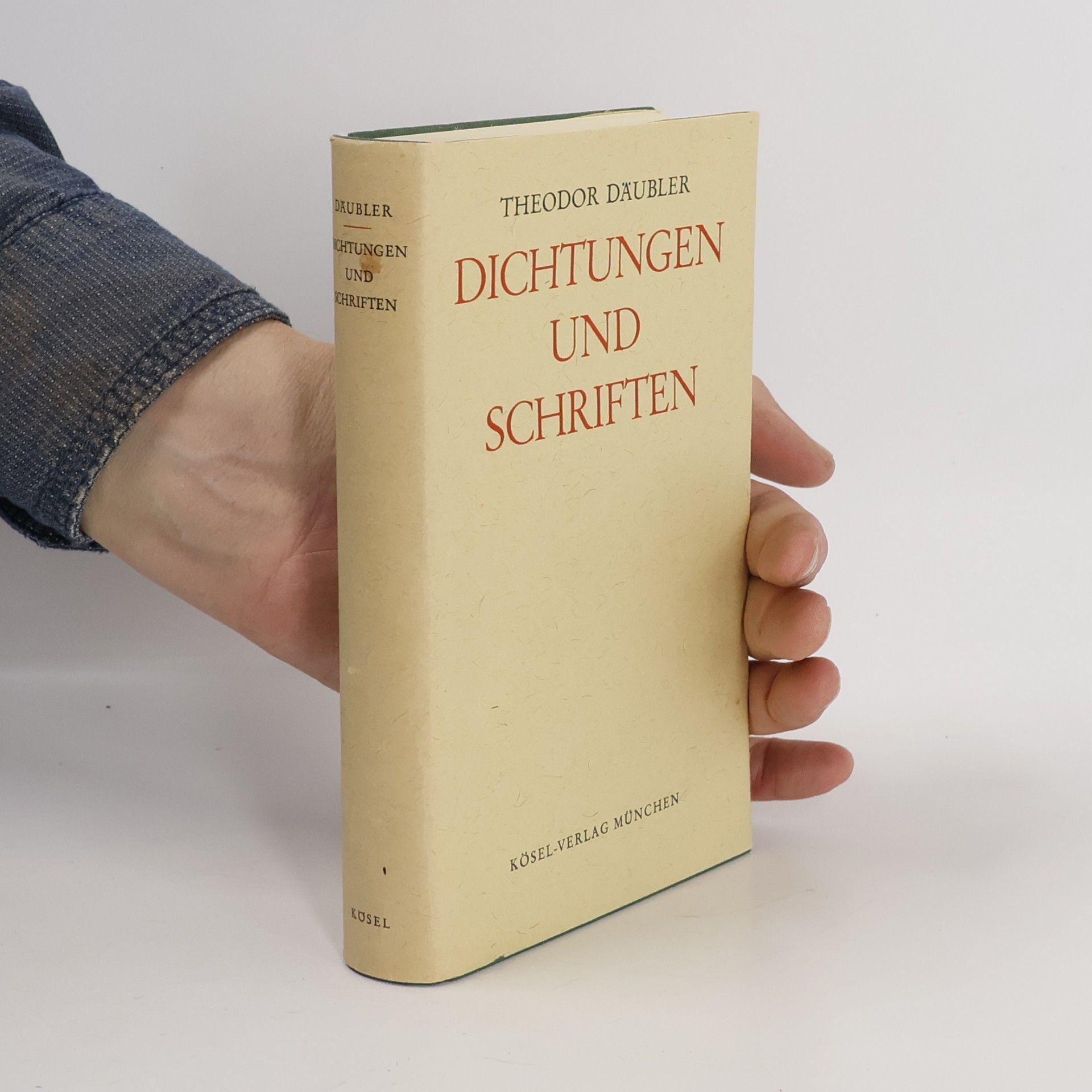 Theodor Daubler Dichtungen und Schriften