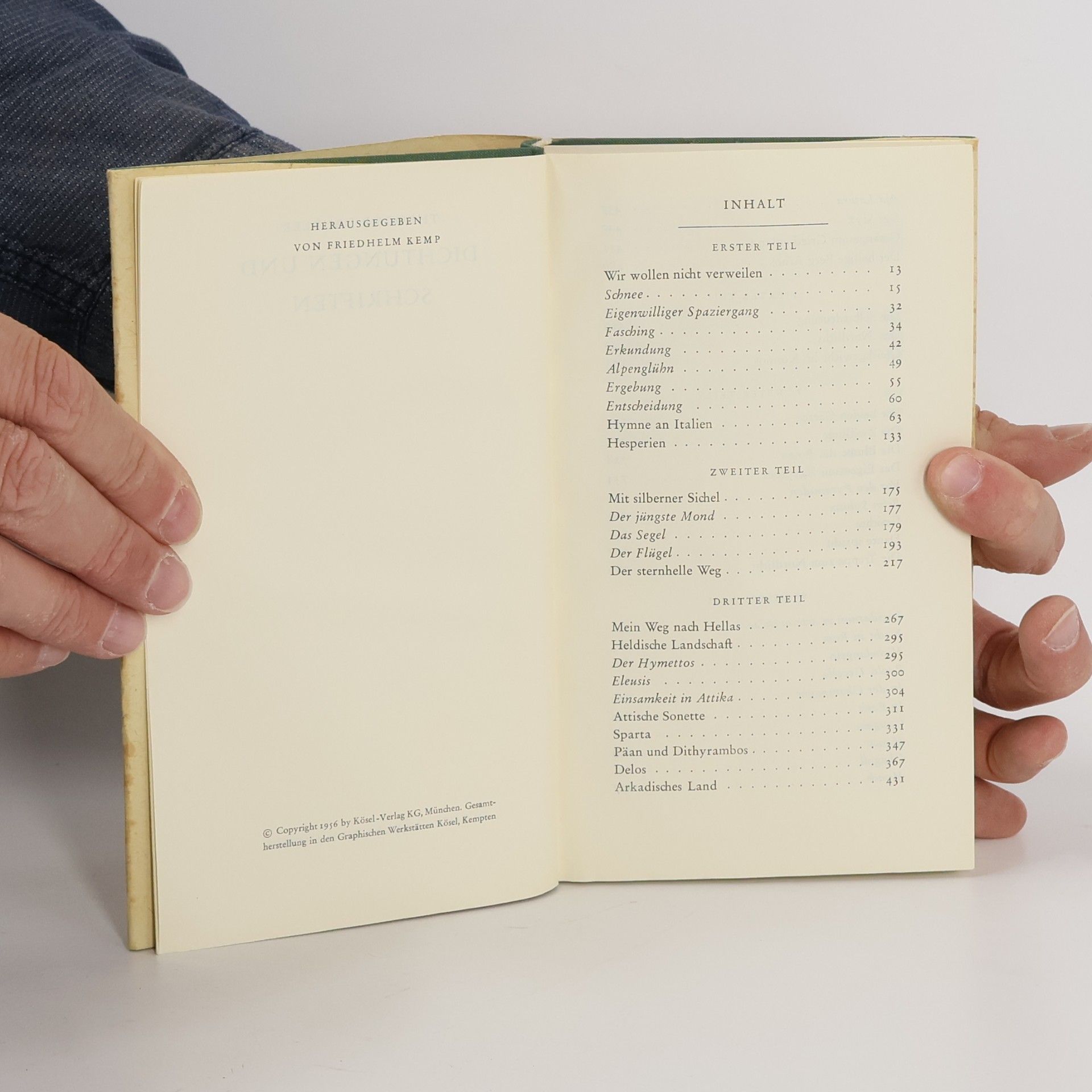 Theodor Daubler Dichtungen und Schriften
