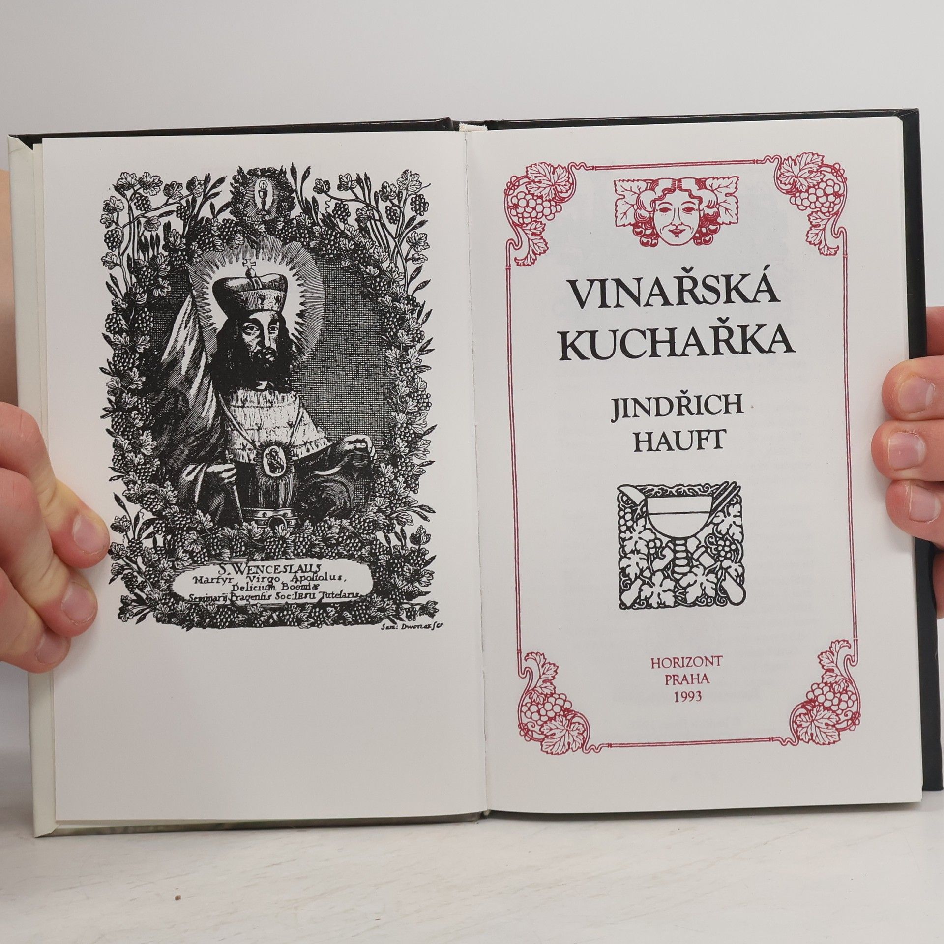 Jindřich Hauft Vinařská kuchařka