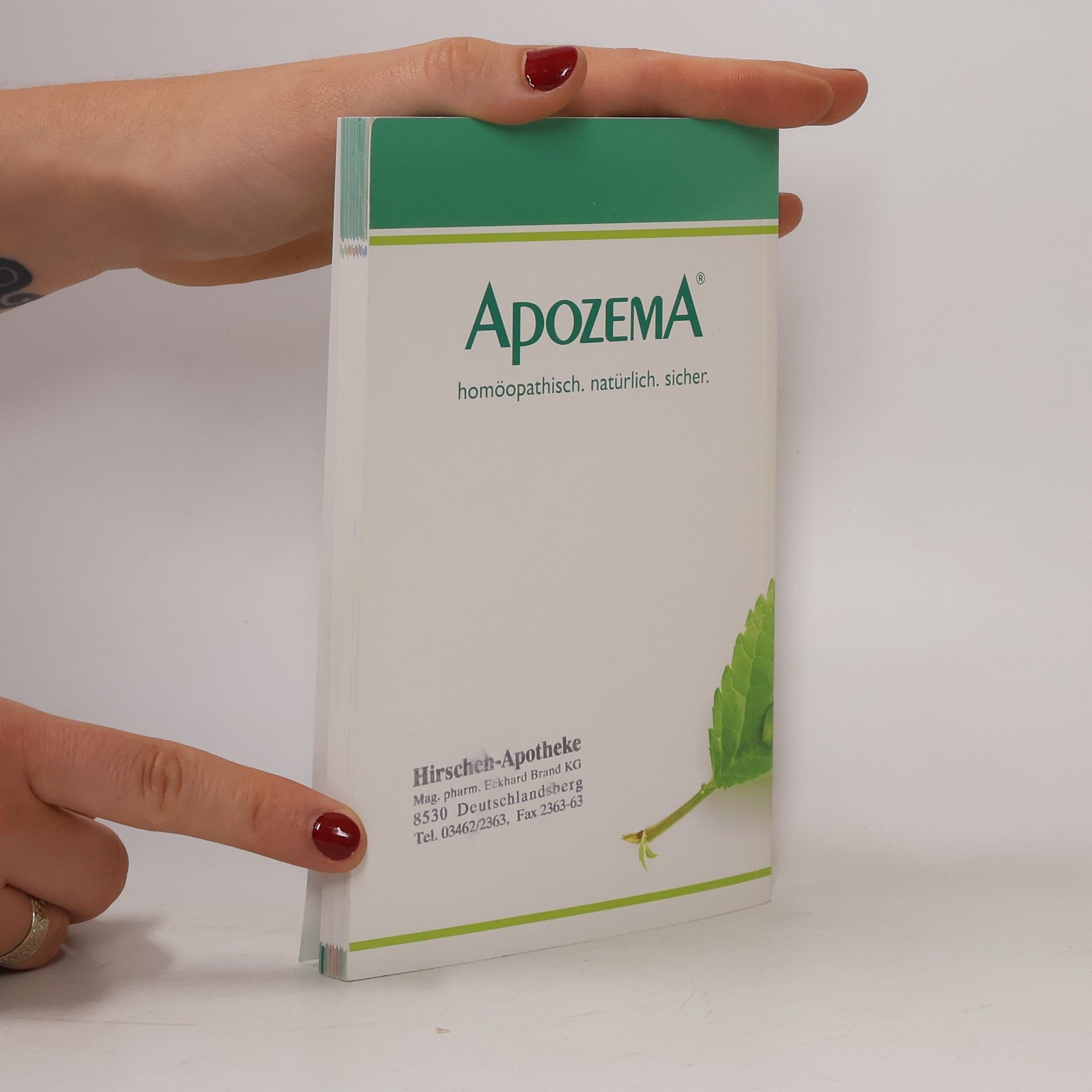 Autorenkollektiv Apozema. Homöopathische Fibel