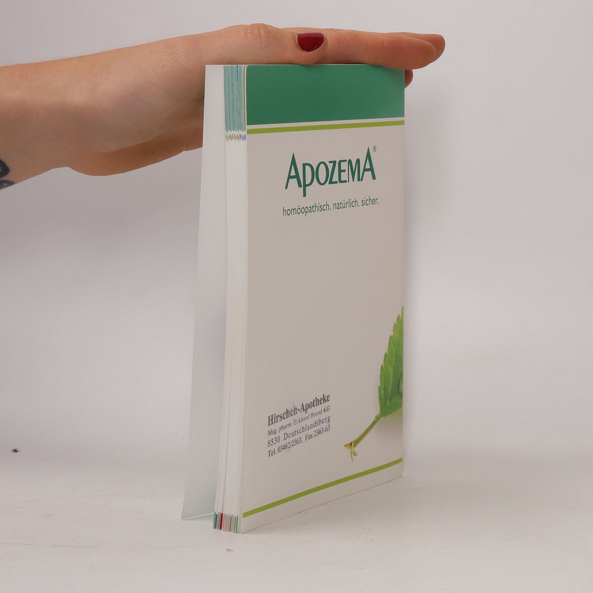 Autorenkollektiv Apozema. Homöopathische Fibel