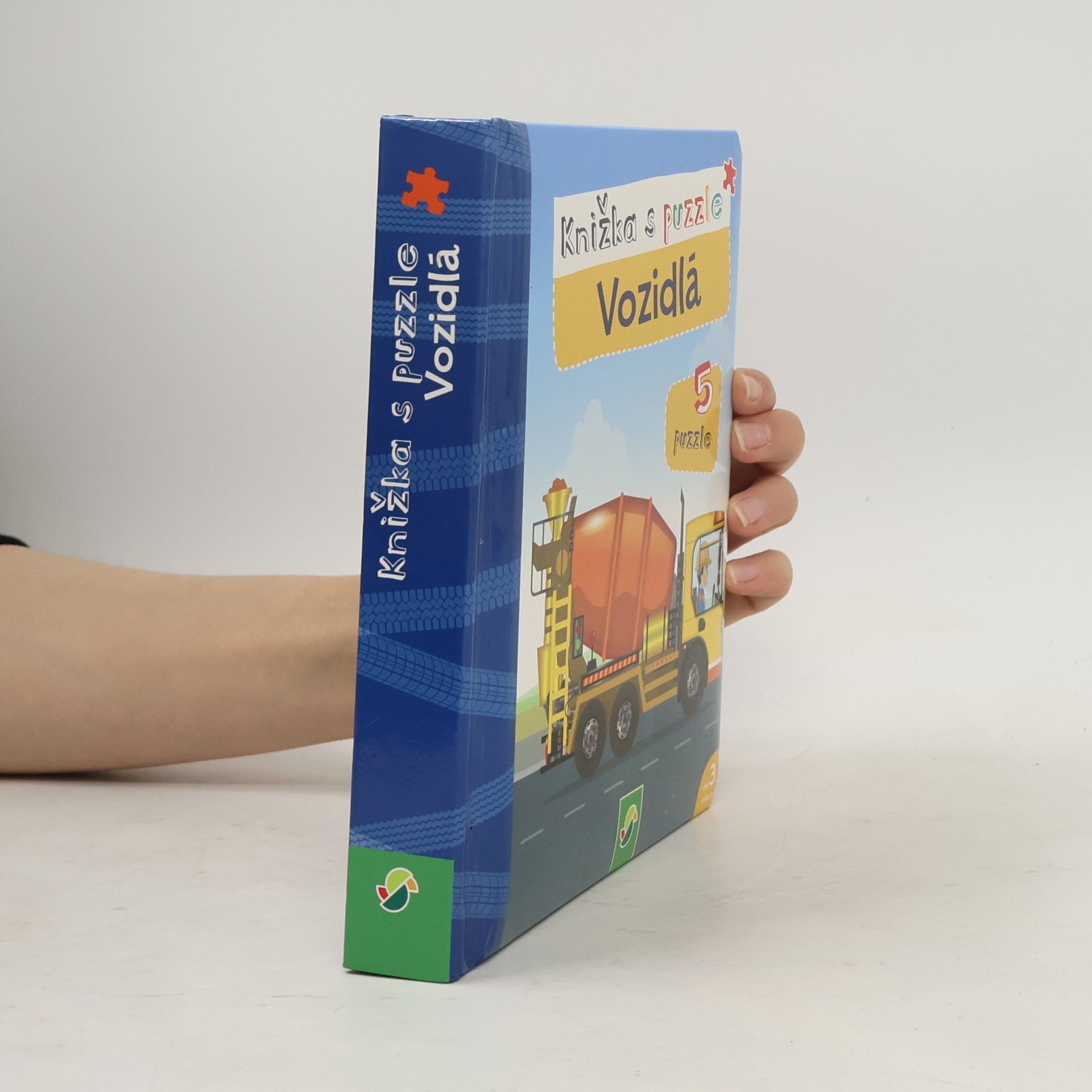 Laura Teller Knížka s puzzle. Vozidla