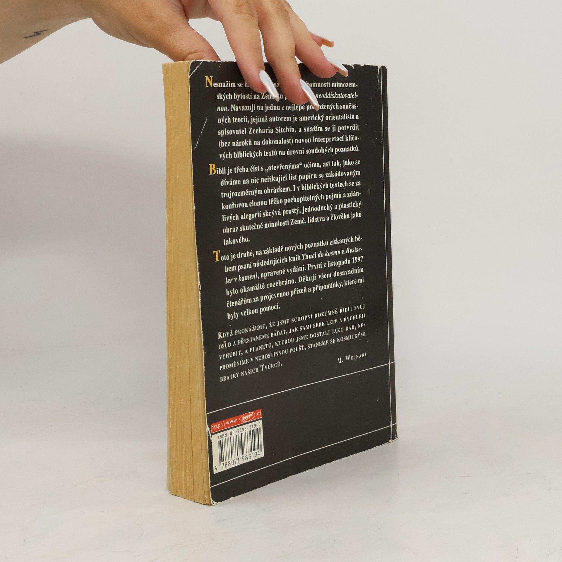 Wojnar Jiří UFO, bible a konec světa