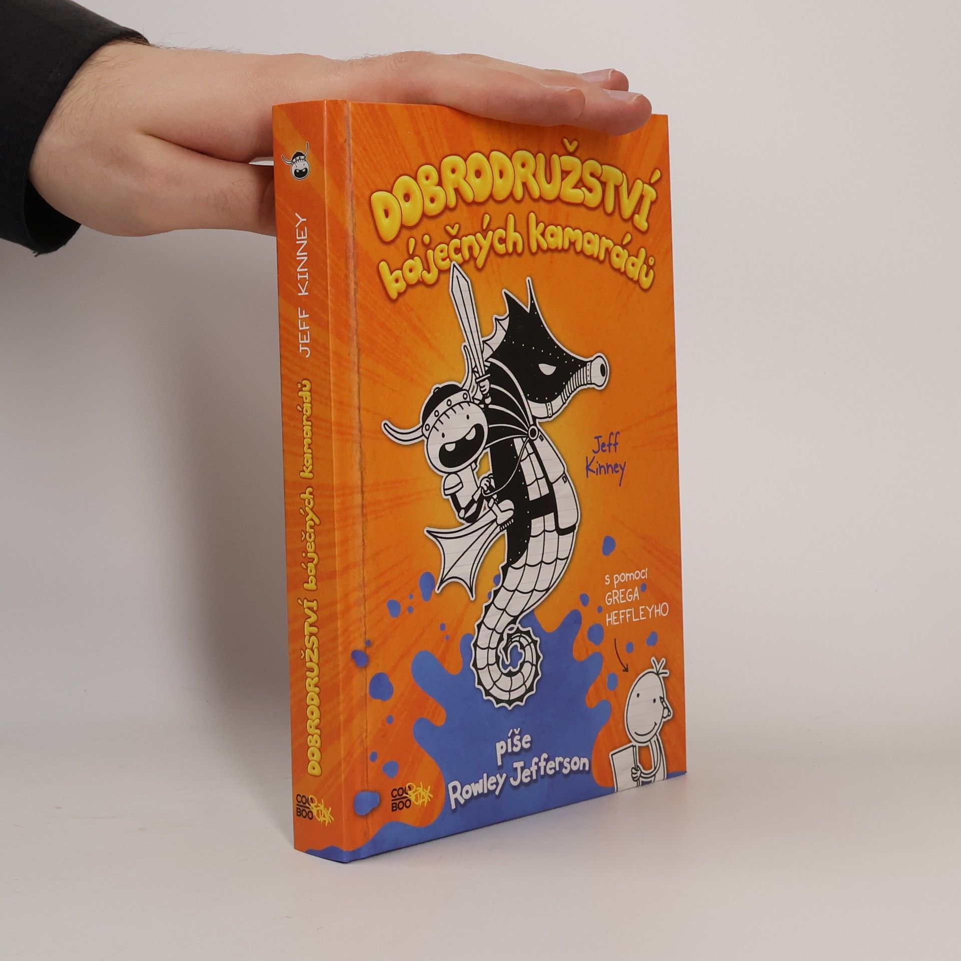 Jeff Kinney Dobrodružství báječných kamarádů. Píše Rowley Jefferson
