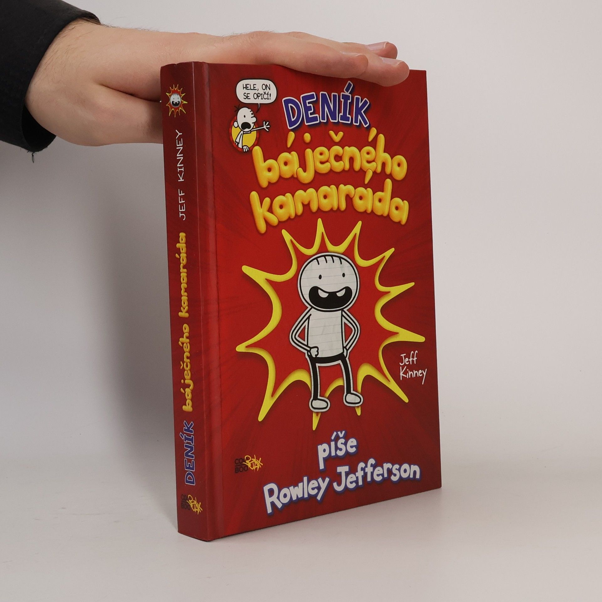 Jeff Kinney Deník báječného kamaráda. Píše Rowley Jefferson