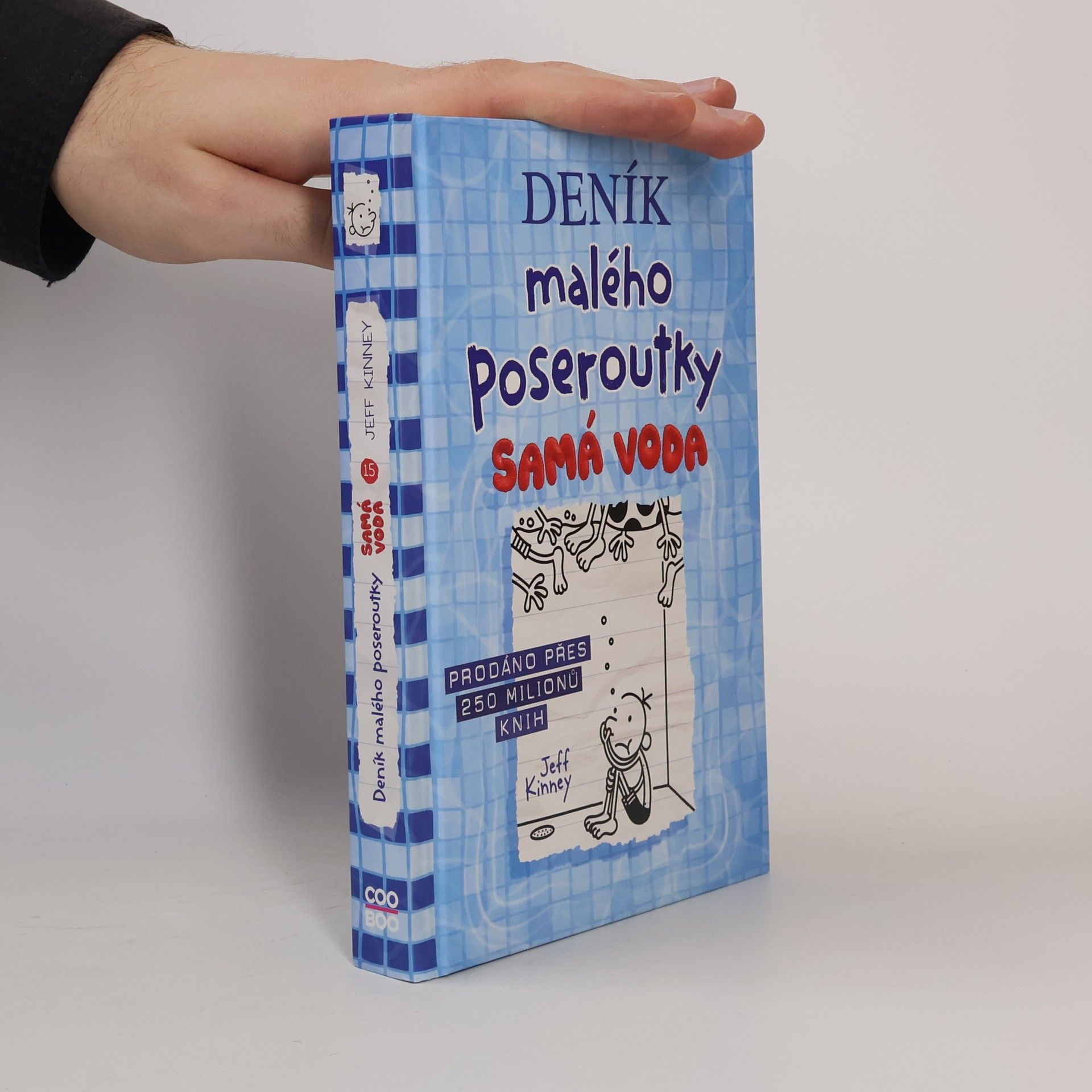 Jeff Kinney Deník malého poseroutky 15. Samá voda