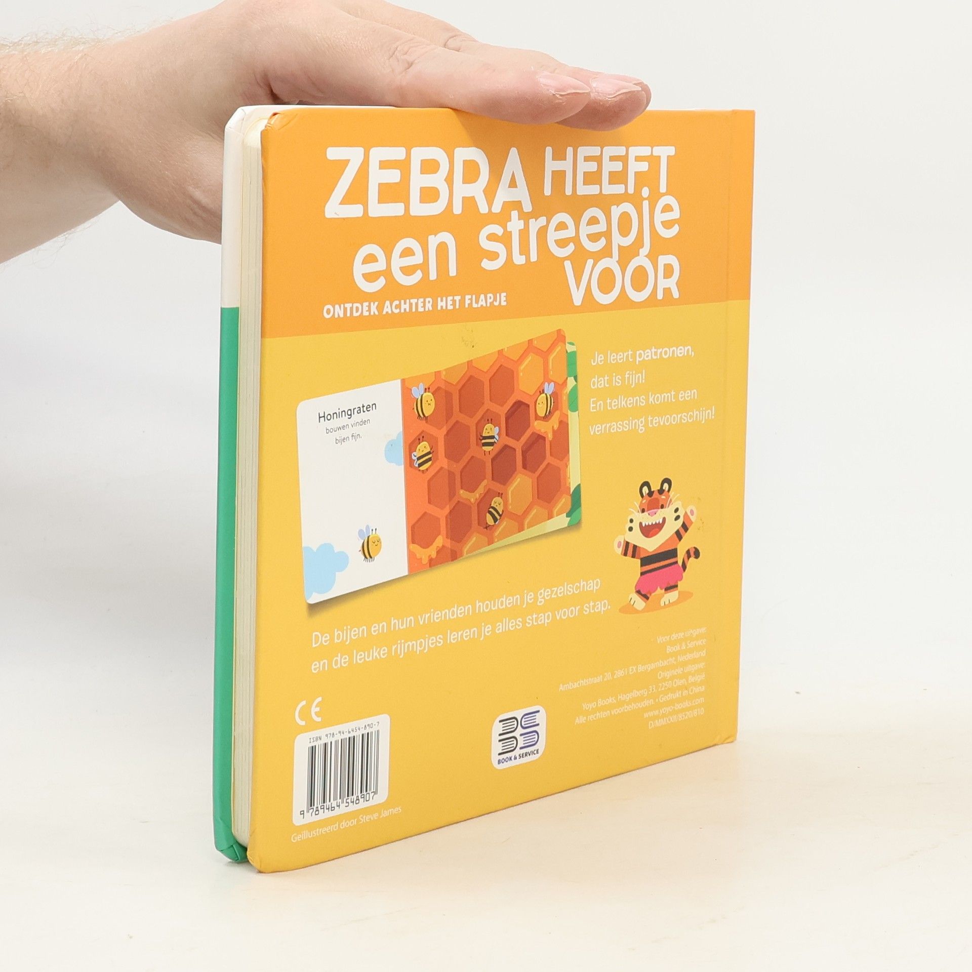 Ontdek achter het flapje: Zebra heeft een streepje voor