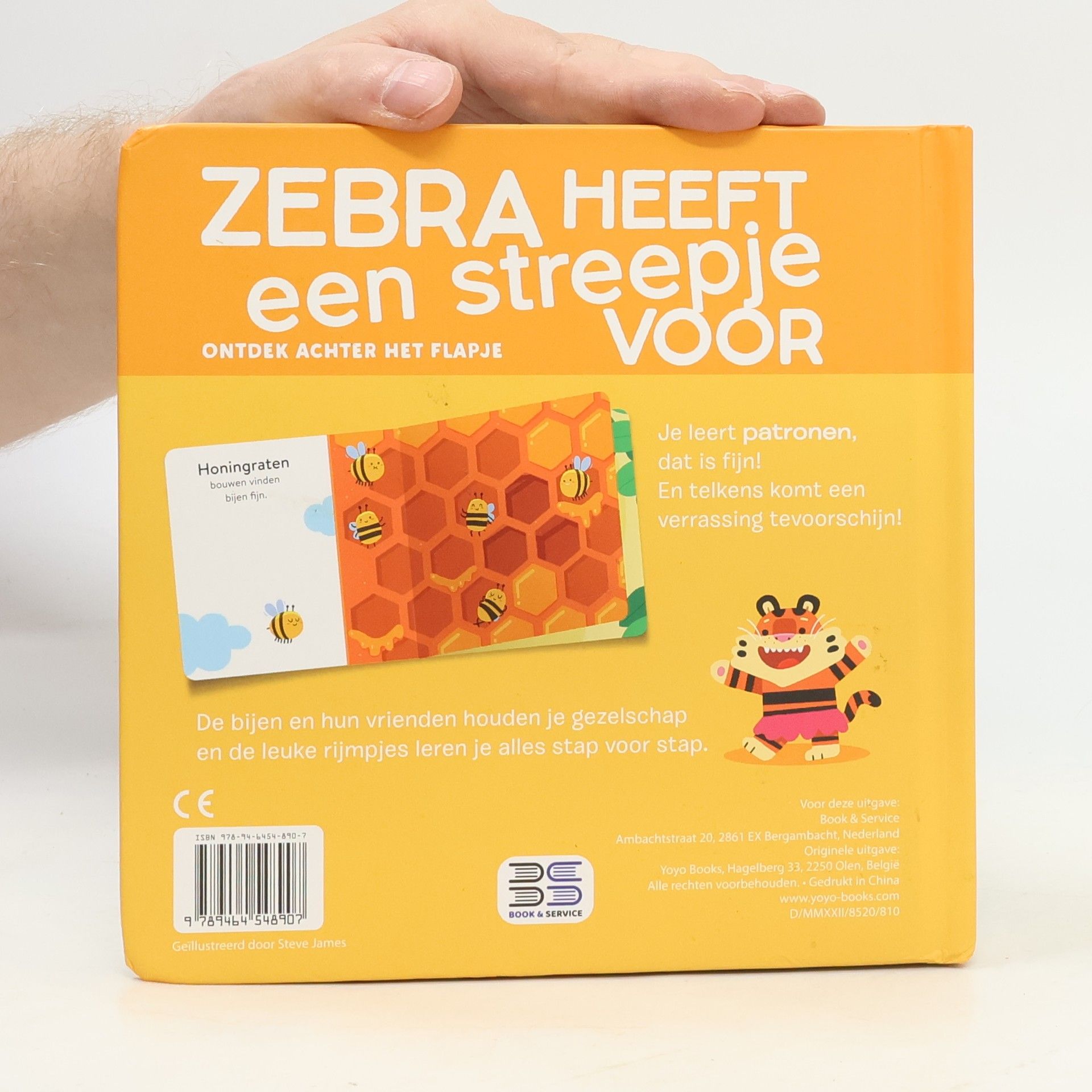 Ontdek achter het flapje: Zebra heeft een streepje voor