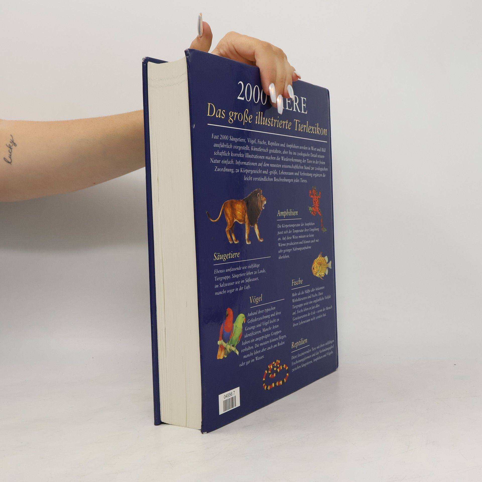 Collectif d'auteurs 2000 Tiere Das Grosse Illustrierte Tierlexikon