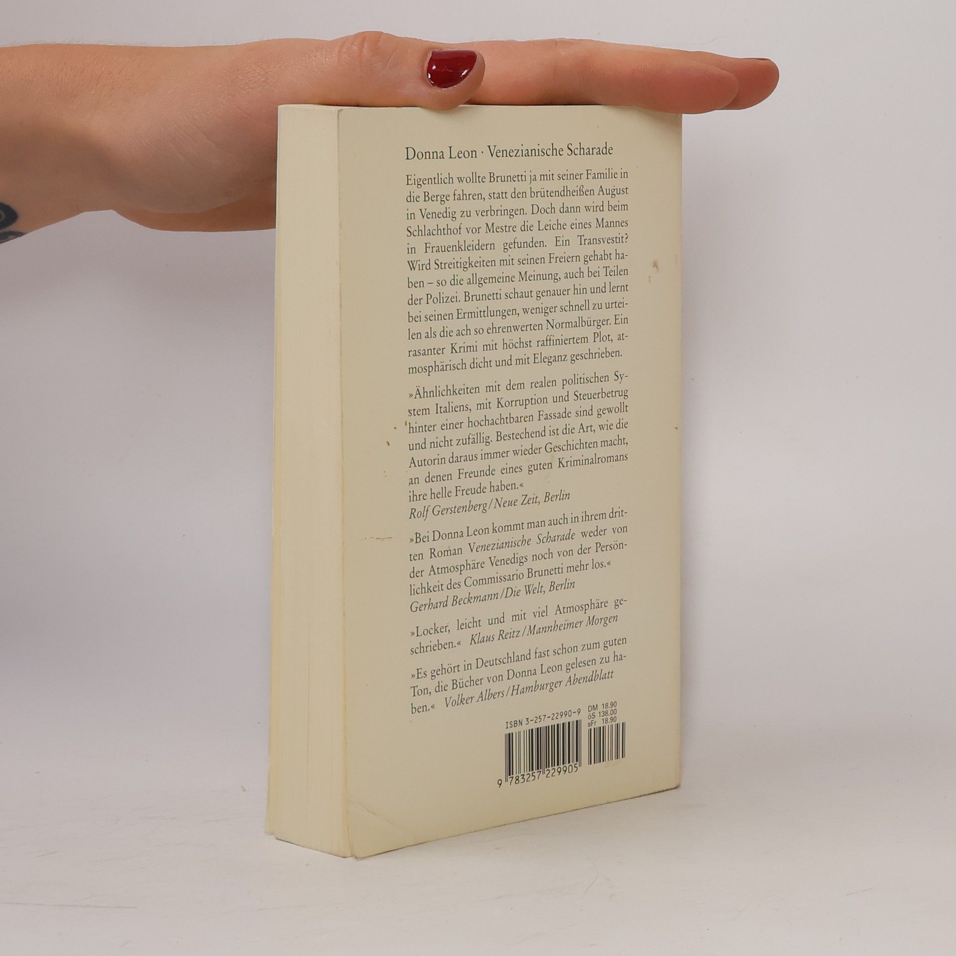 Donna Leon Venezianische Scharade