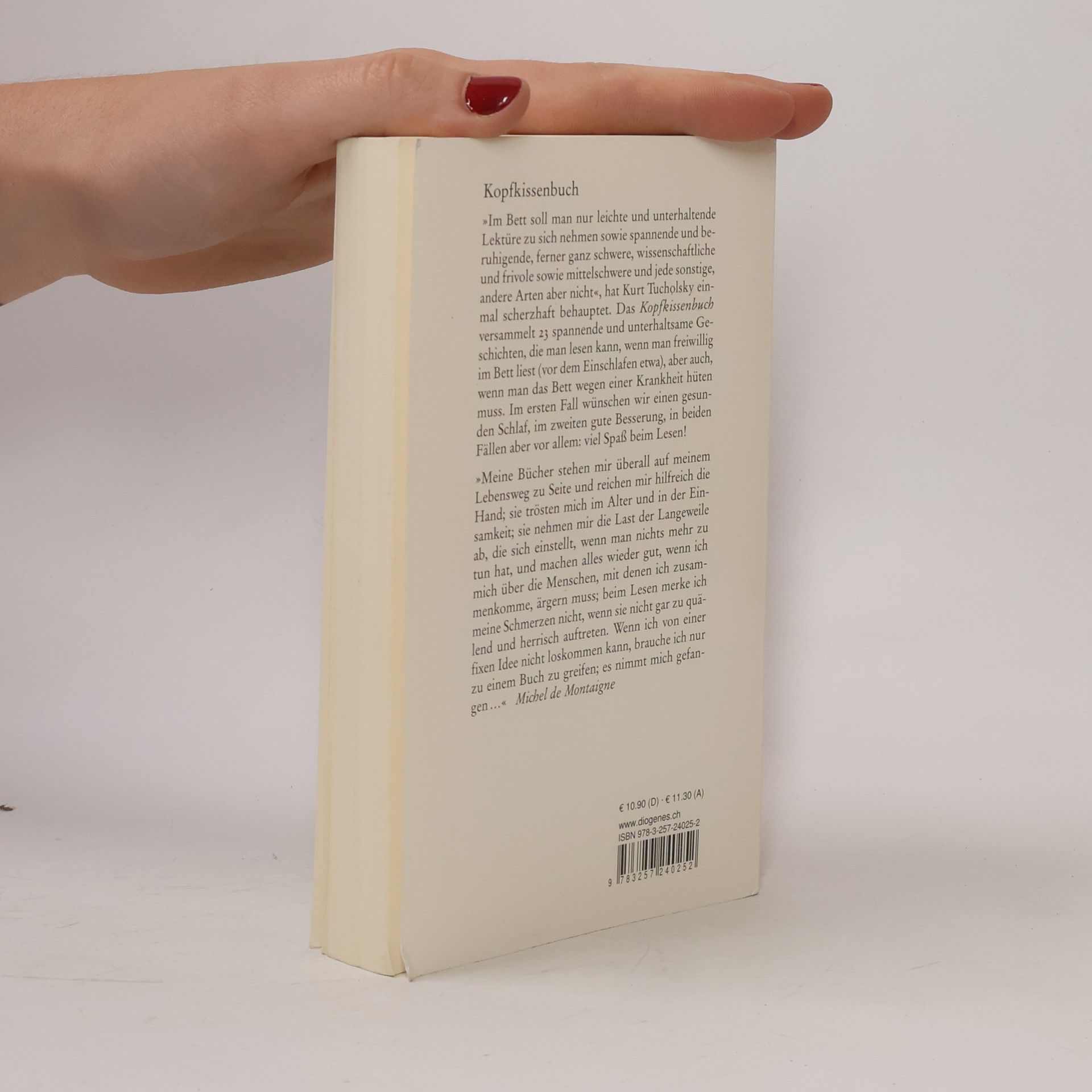 Daniel Keel Kopfkissenbuch