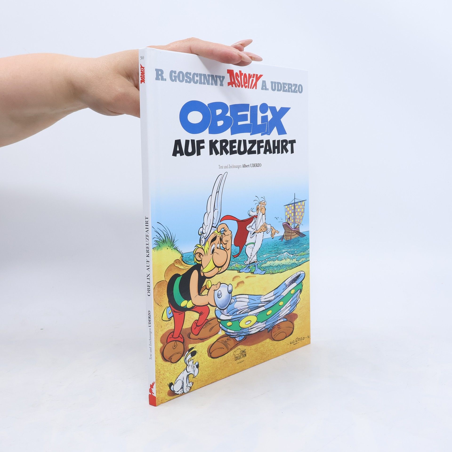 Albert Uderzo Obelix auf Kreuzfahrt