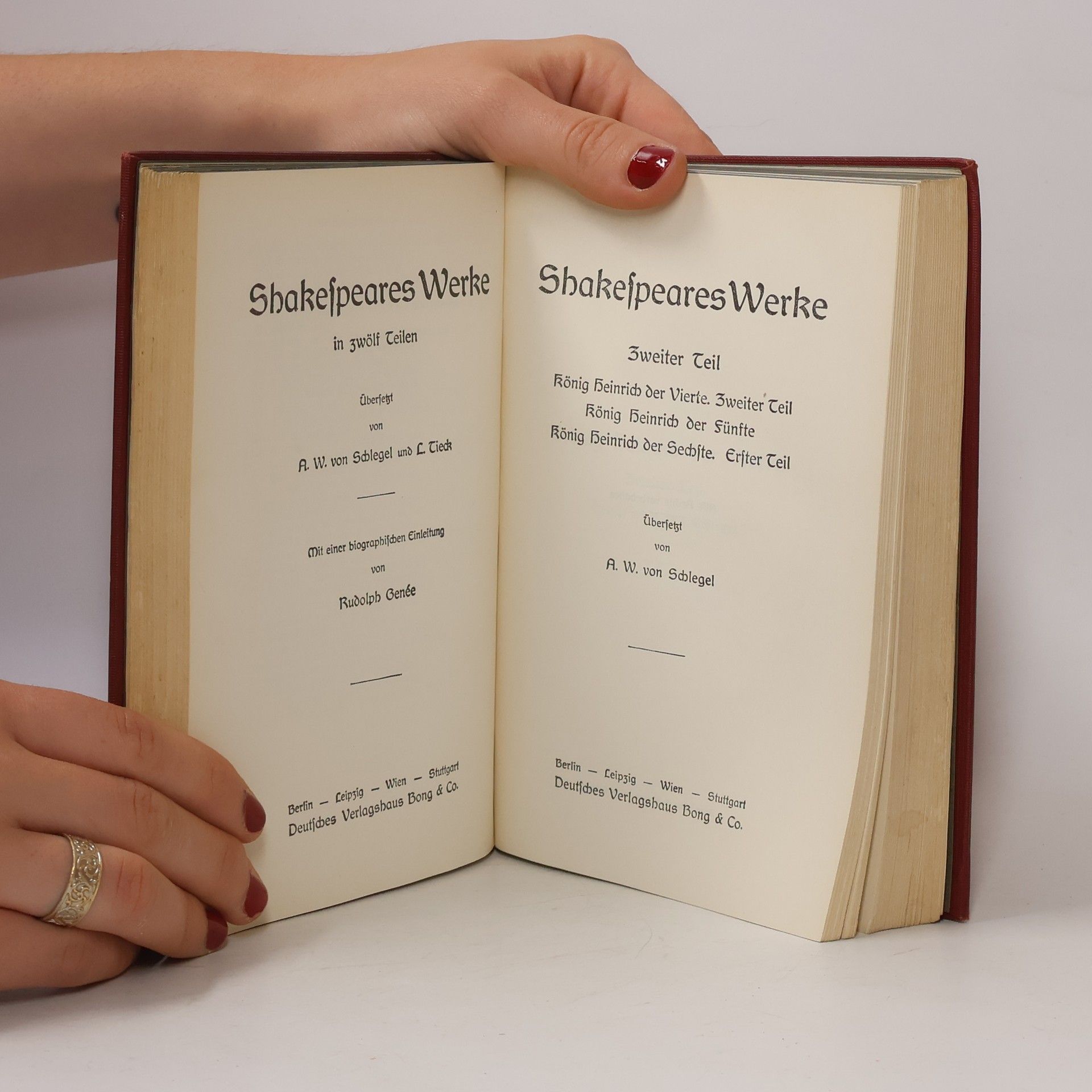 William Shakespeare Shakespeares Werke 1-3