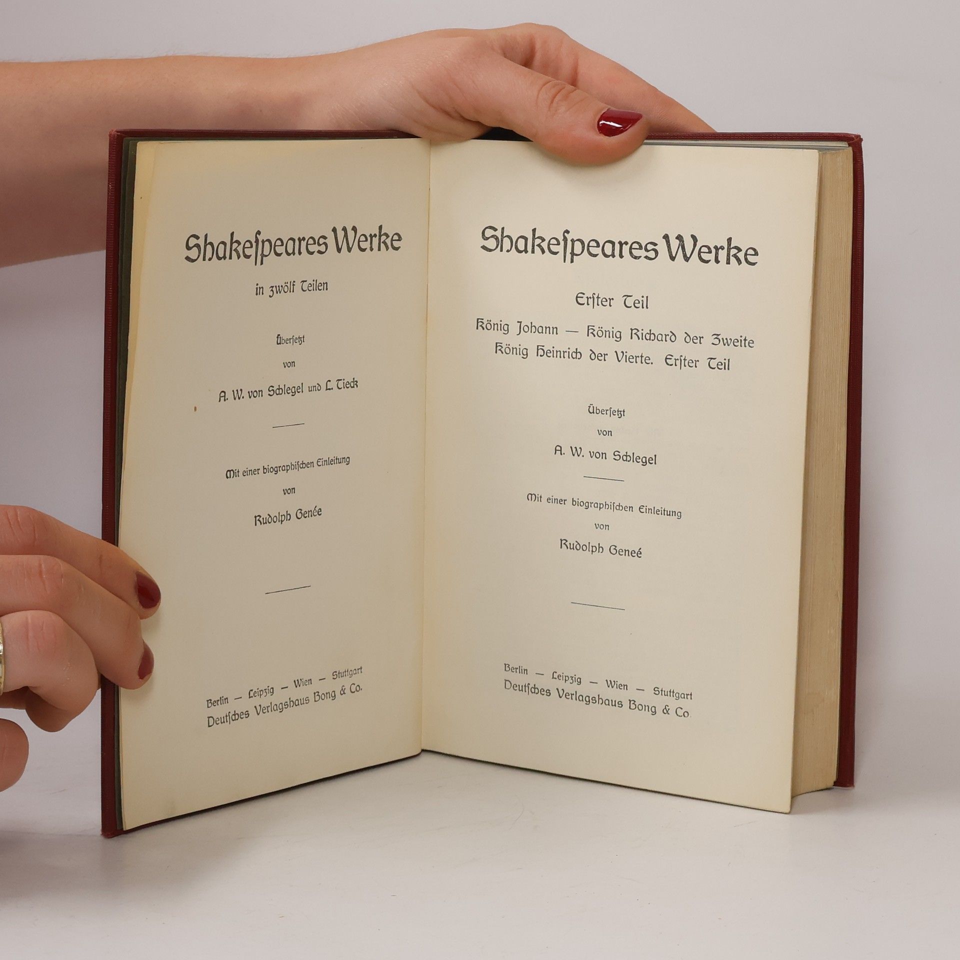 William Shakespeare Shakespeares Werke 1-3
