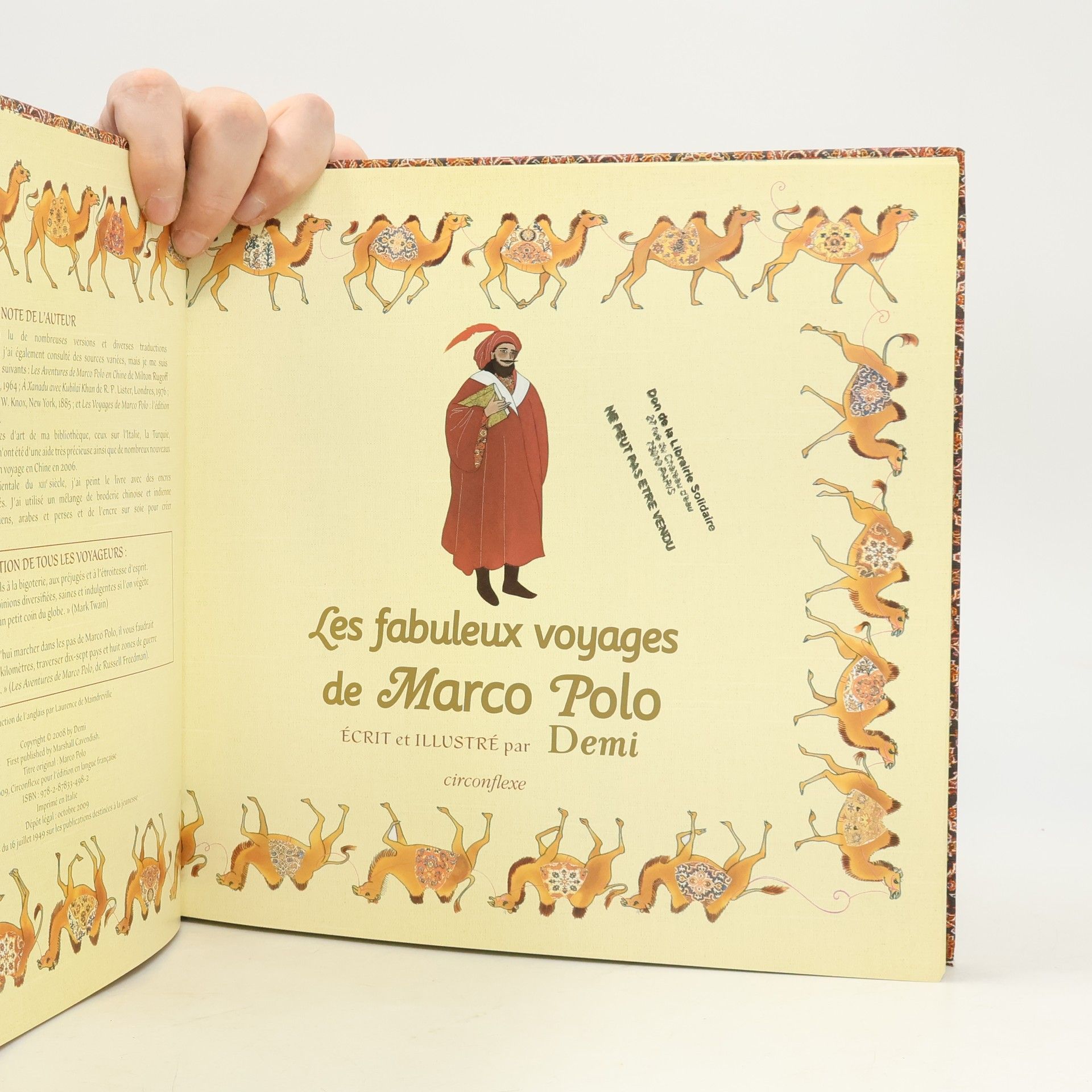 Demi Les fabuleux voyages de Marco Polo