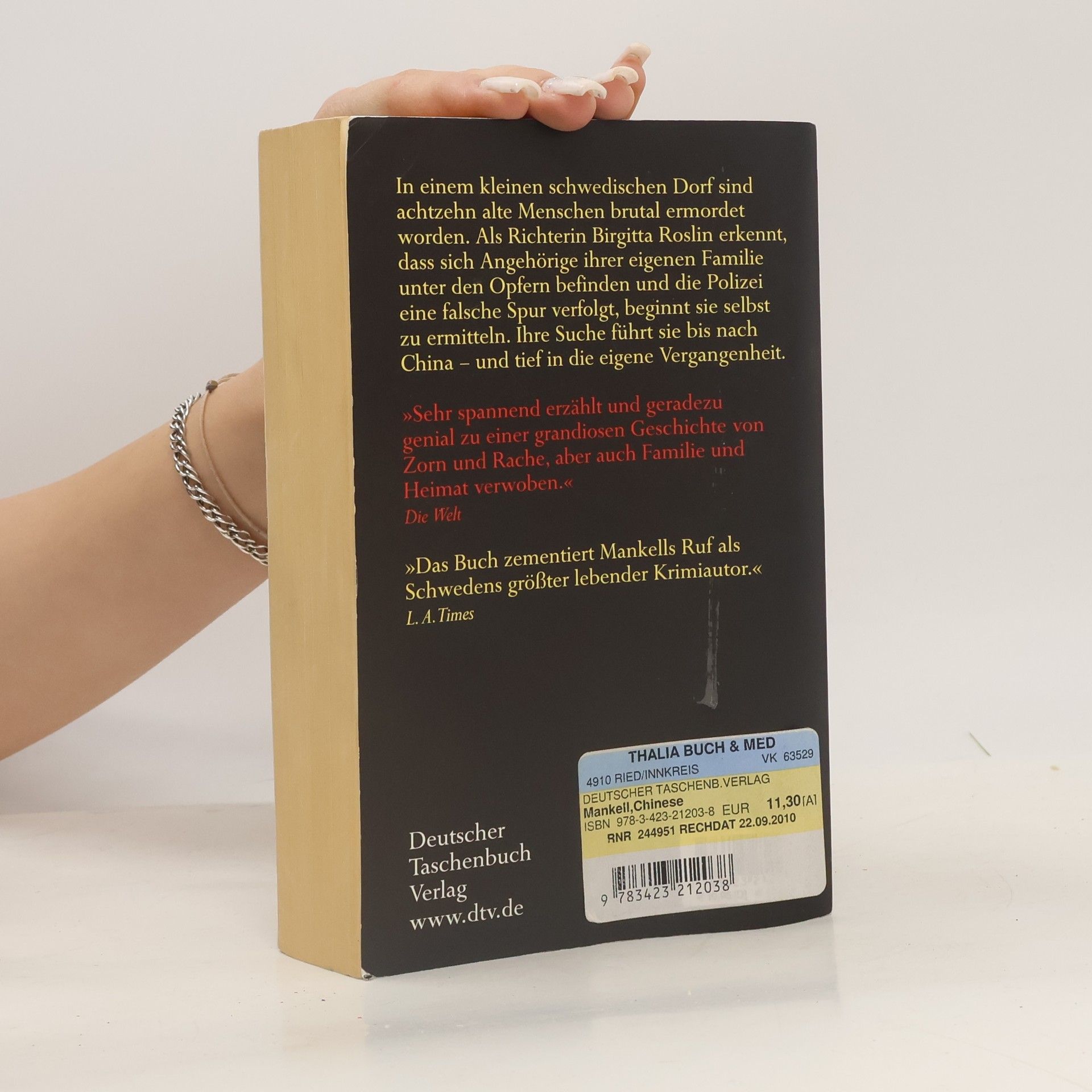 Henning Mankell Der Chinese