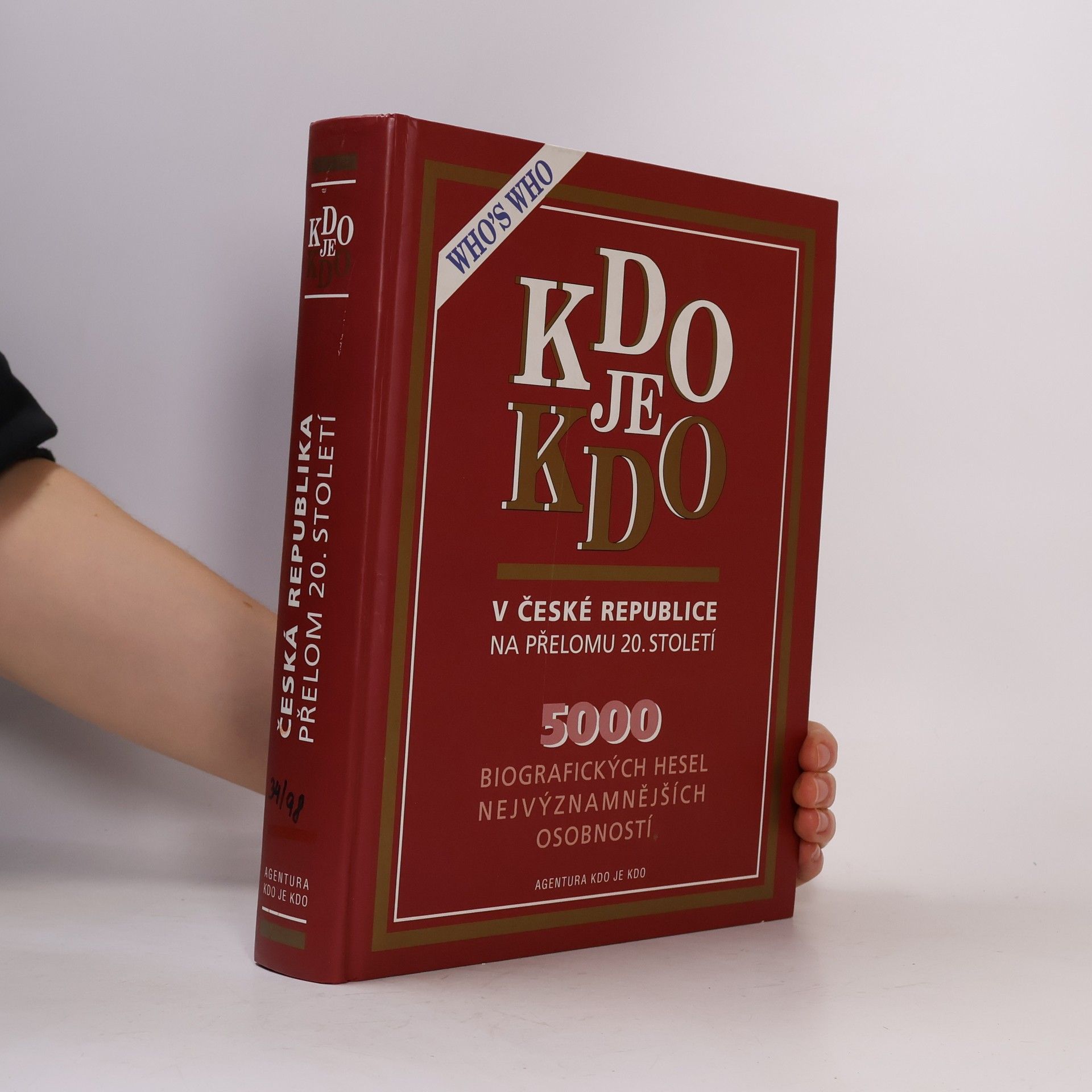 Auteurscollectief Kdo je kdo v České republice na přelomu 20. století