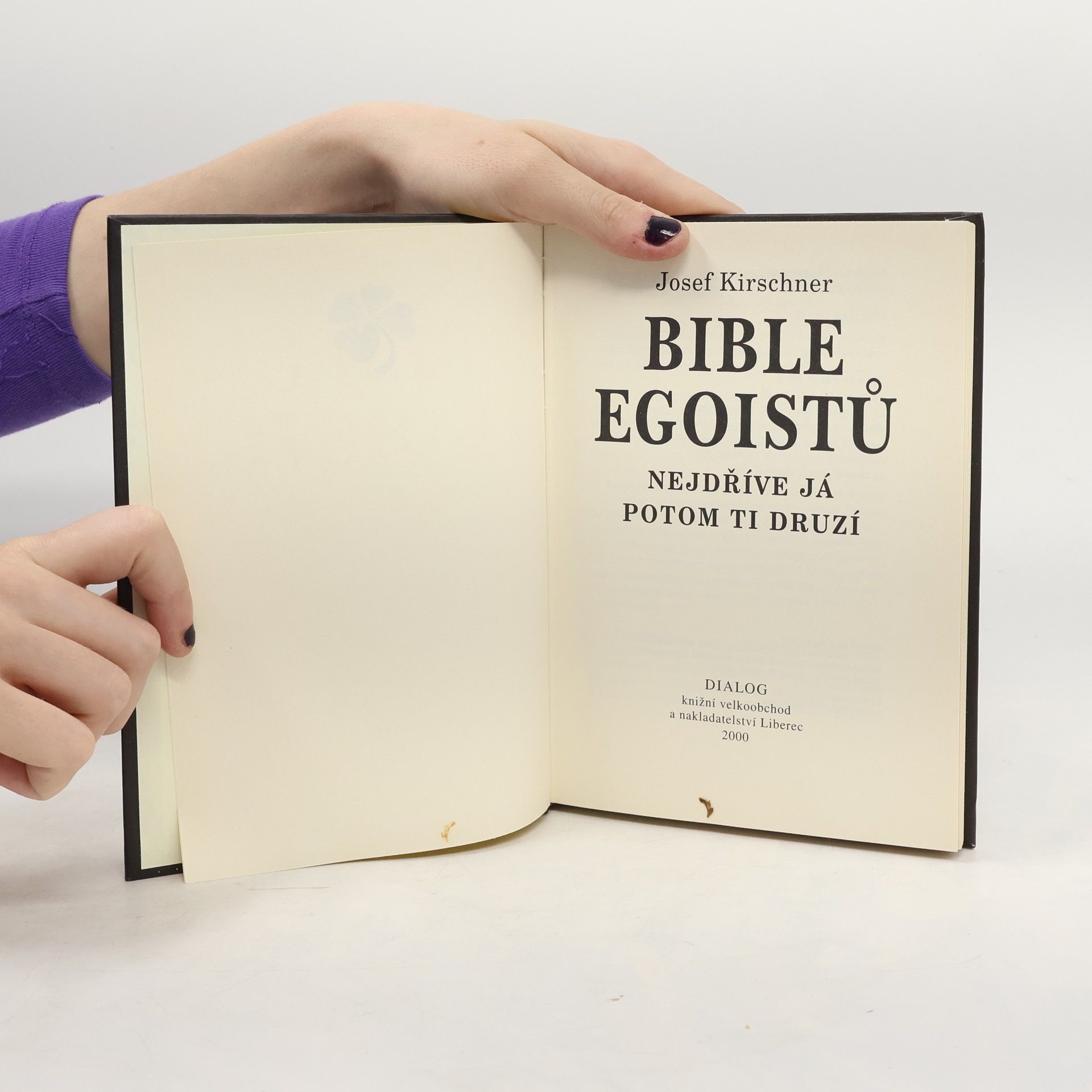 Josef Kirschner Bible egoistů