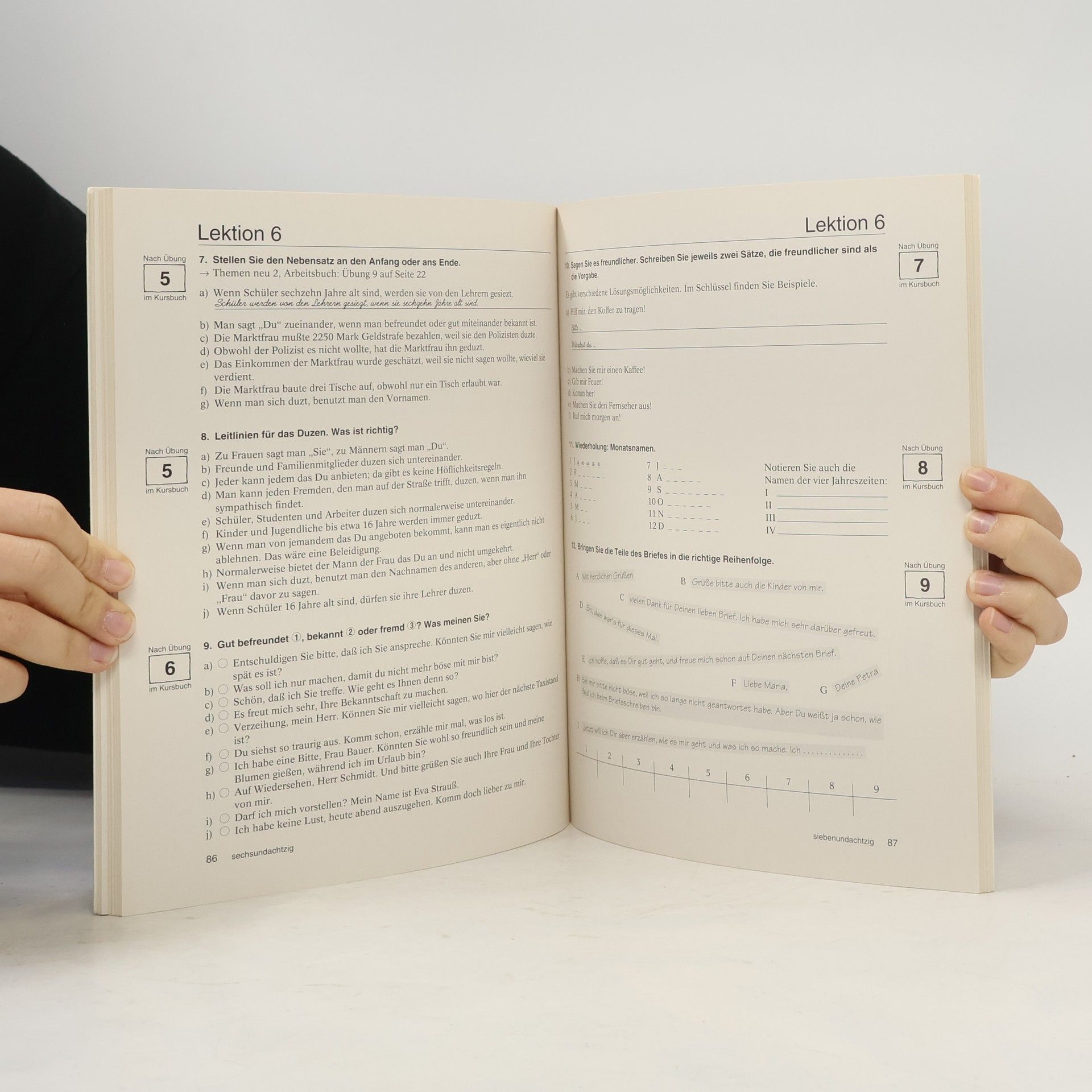 Heiko Bock Themen neu. Lehrwerk für Deutsch als Fremdsprache. Arbeitsbuch 3