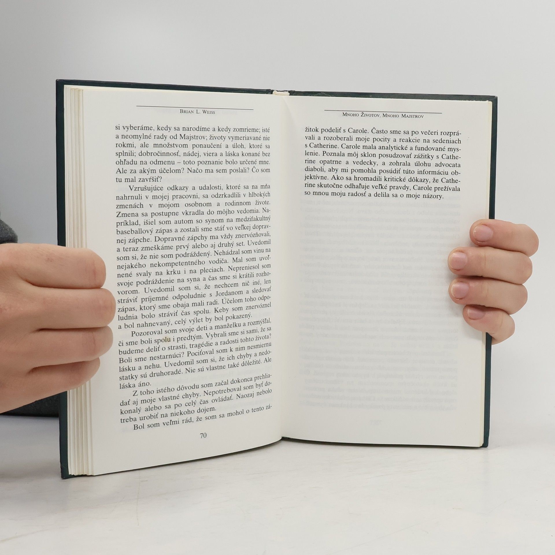Brian Weiss Mnoho životov, mnoho majstrov