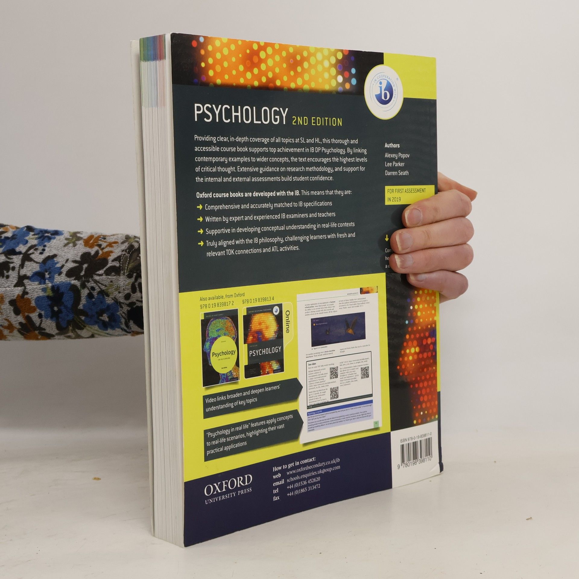 Alexey Popov Oxford IB Diploma Programme: Psychology Course Companion