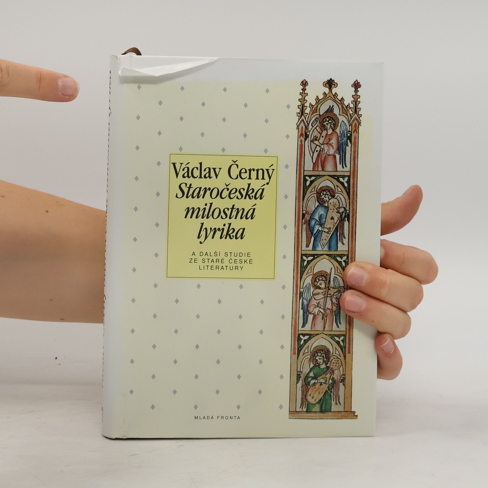 Václav Černý Staročeská milostná lyrika a další studie ze staré české literatury