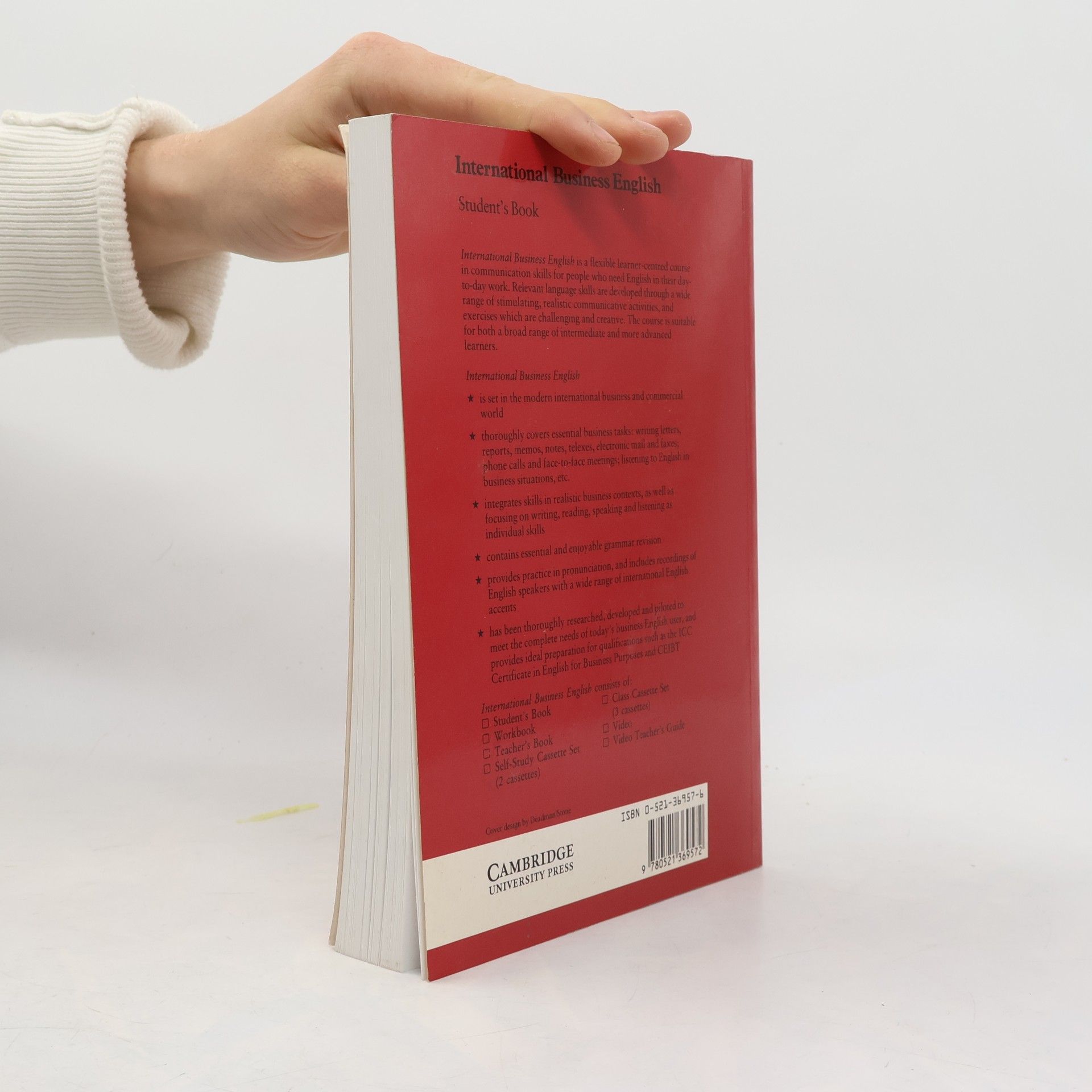 Leo Jones International business english: Communication skills in english for business purposes. Student's book
