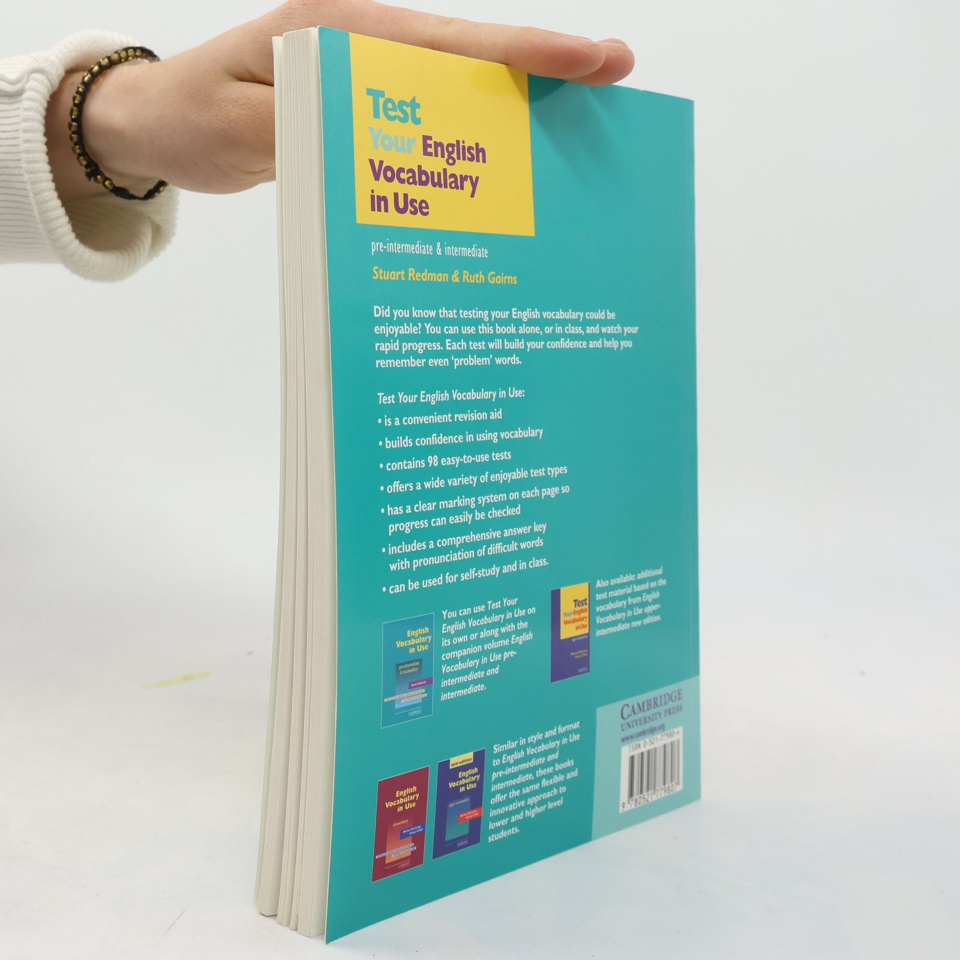 Stuart Redman Test your english vocabulary in use. Pre-intermediate & intermediate